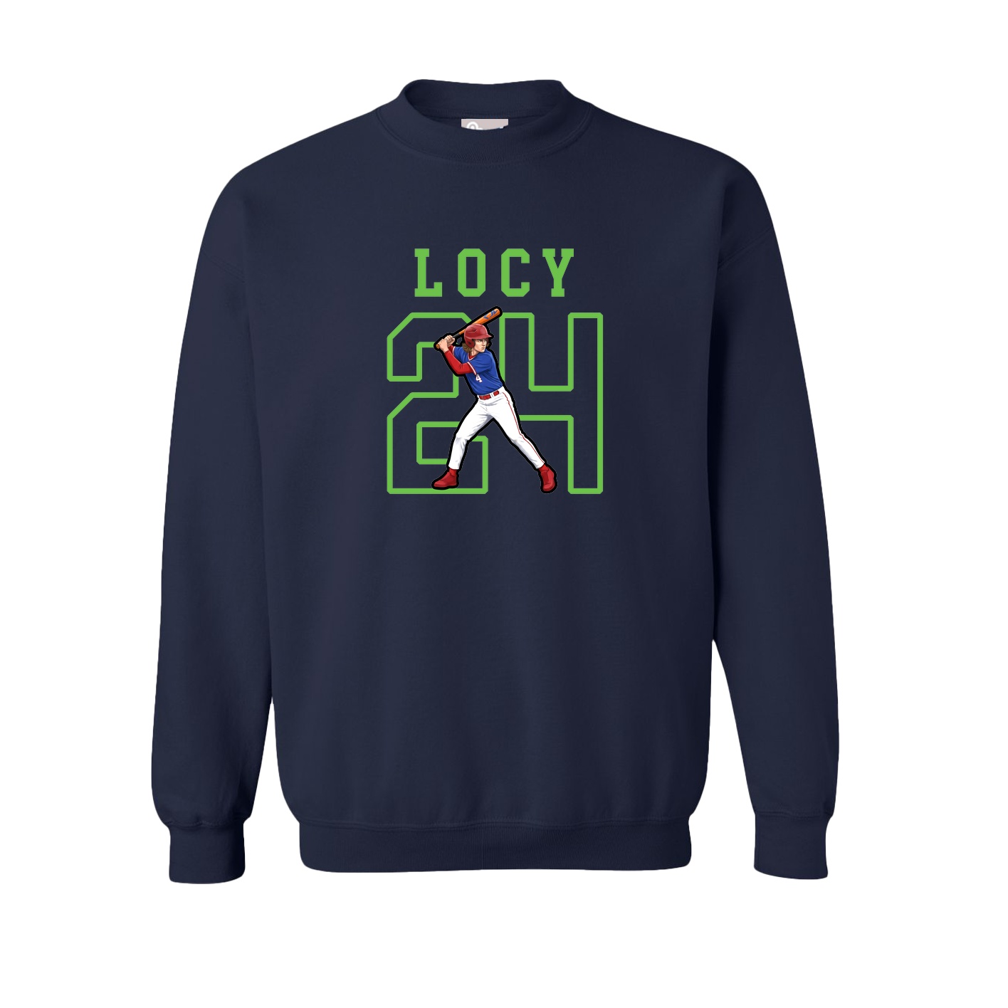 Fleece Crew — Shirsey in Navy