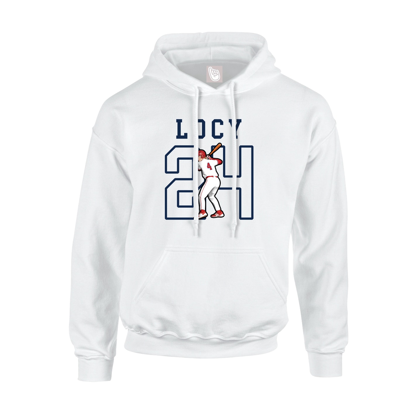 Youth Hoodie — Shirsey in White
