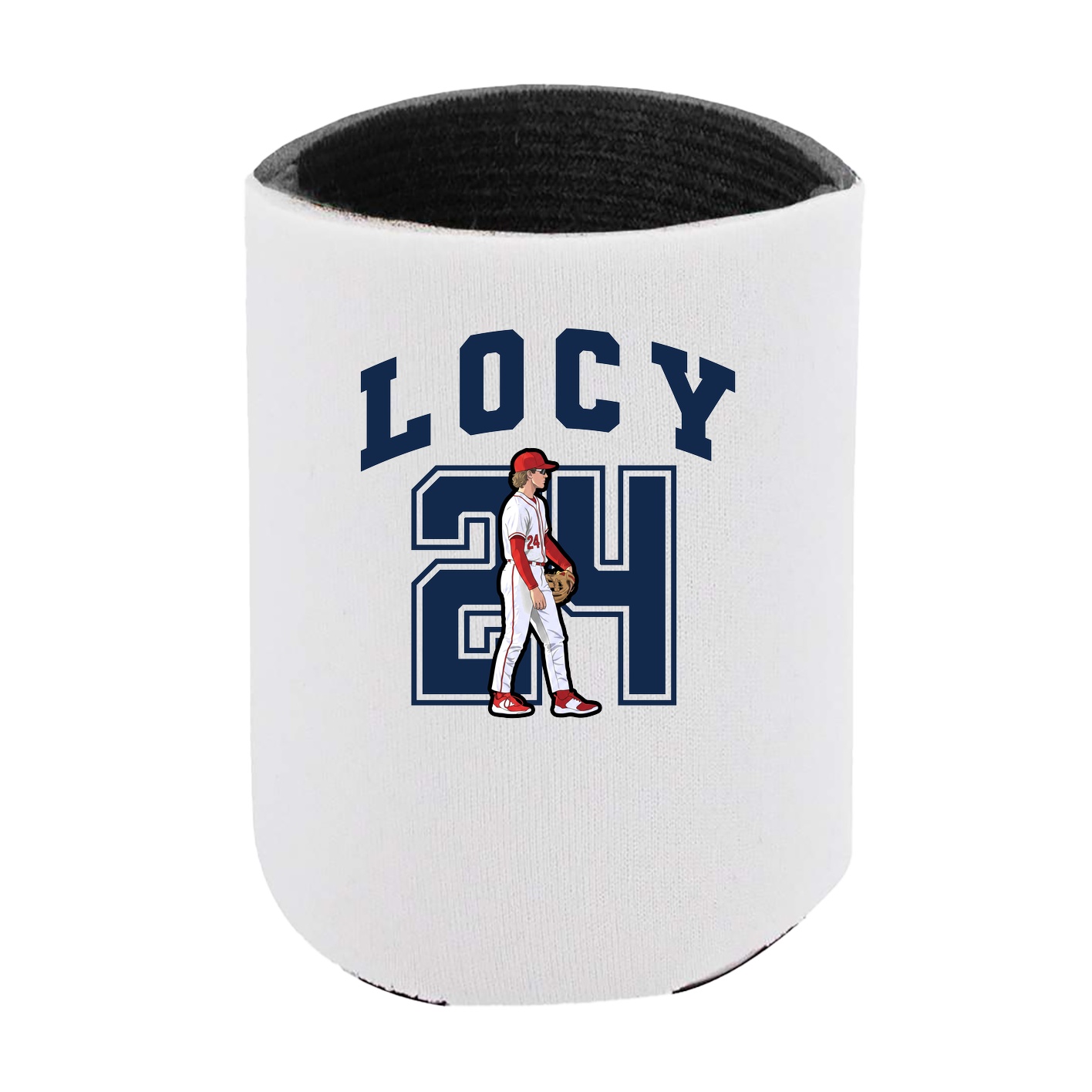 Can Holder — Number in White