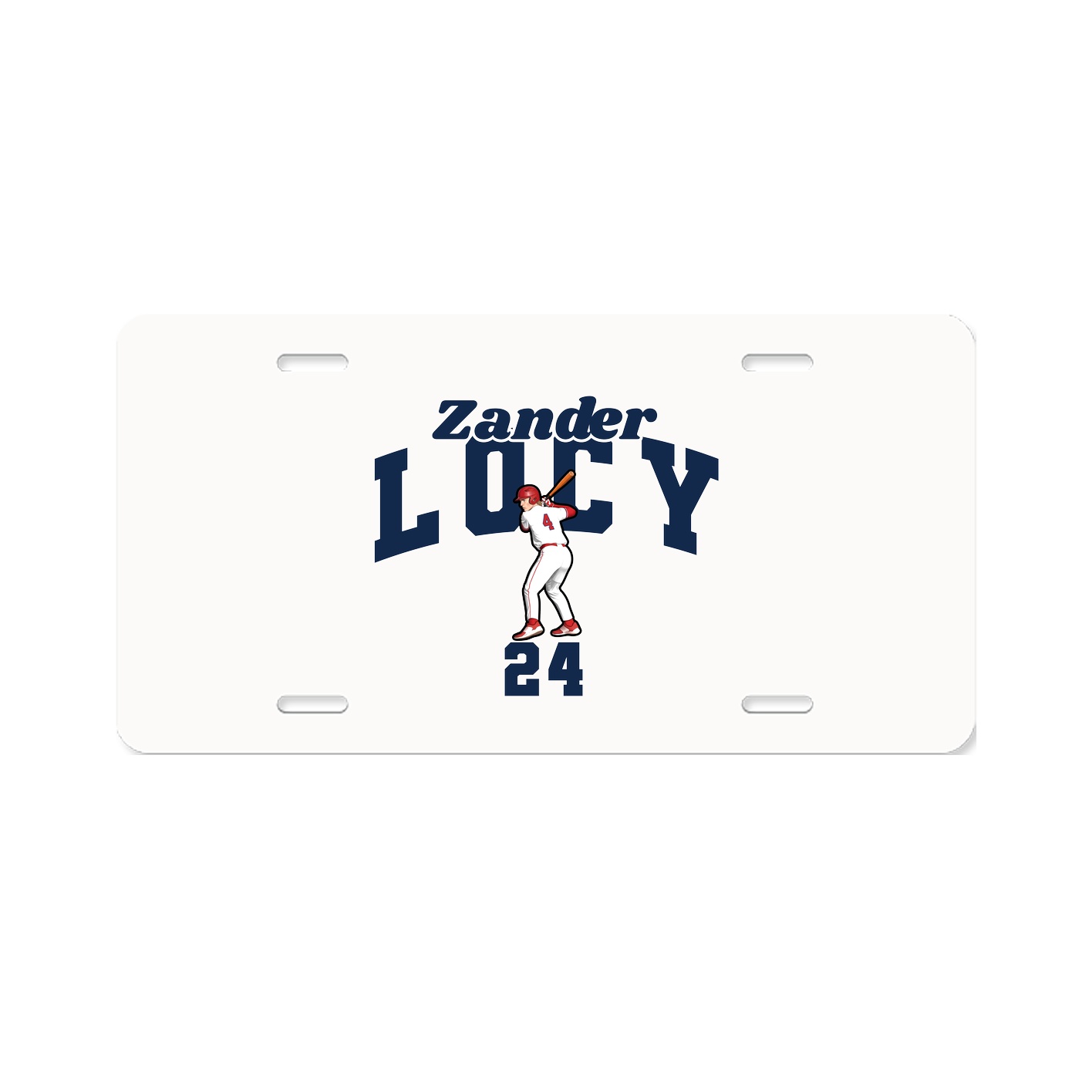 License Plate — Signature Arch in Classic