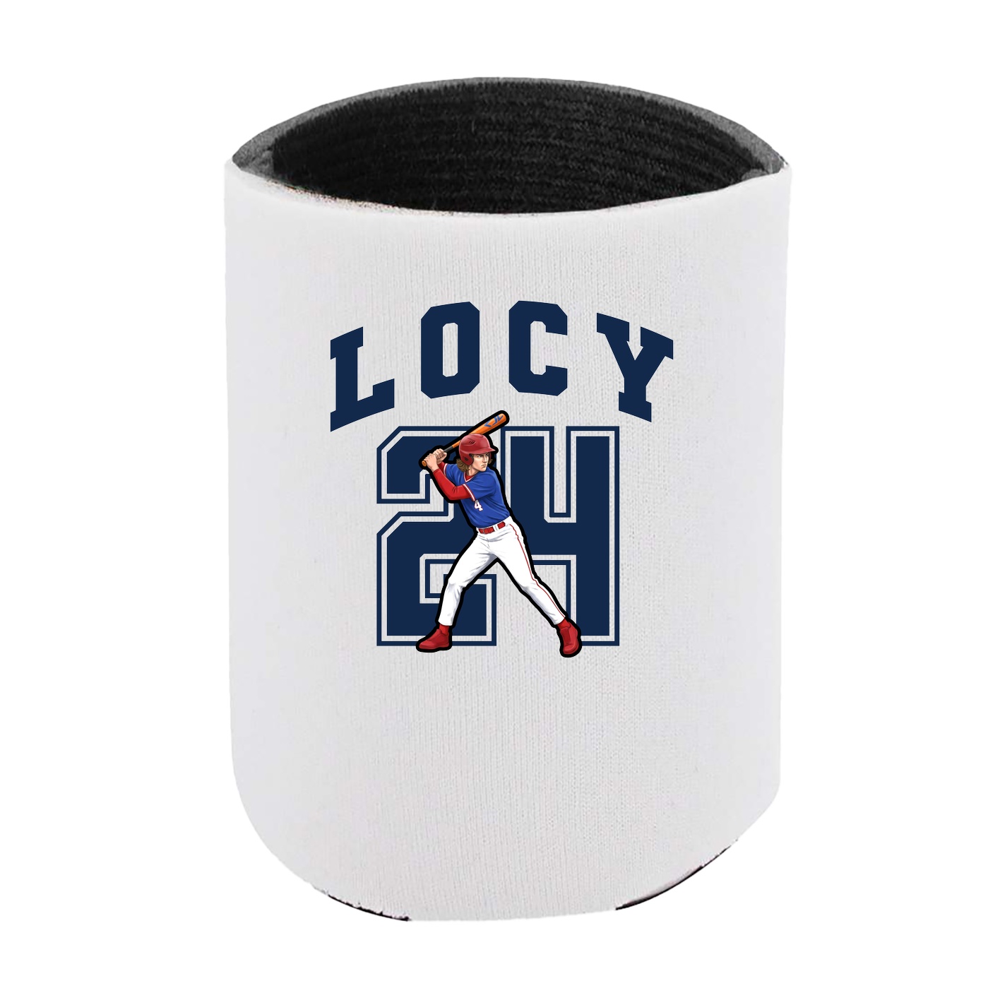 Can Holder — Number in White
