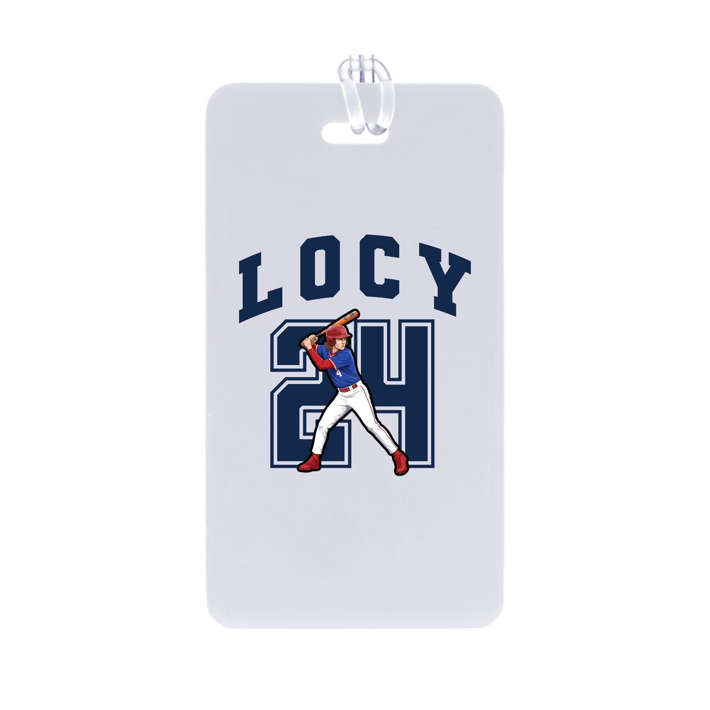 Bag Tag — Number in Classic