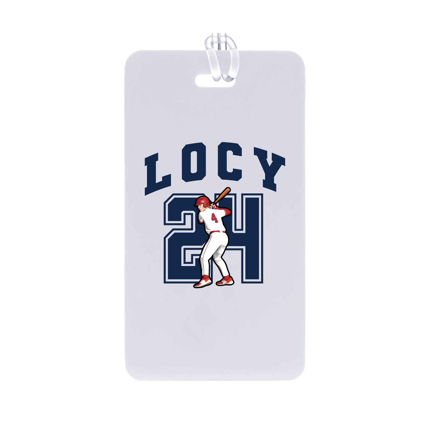 Bag Tag — Number in Classic