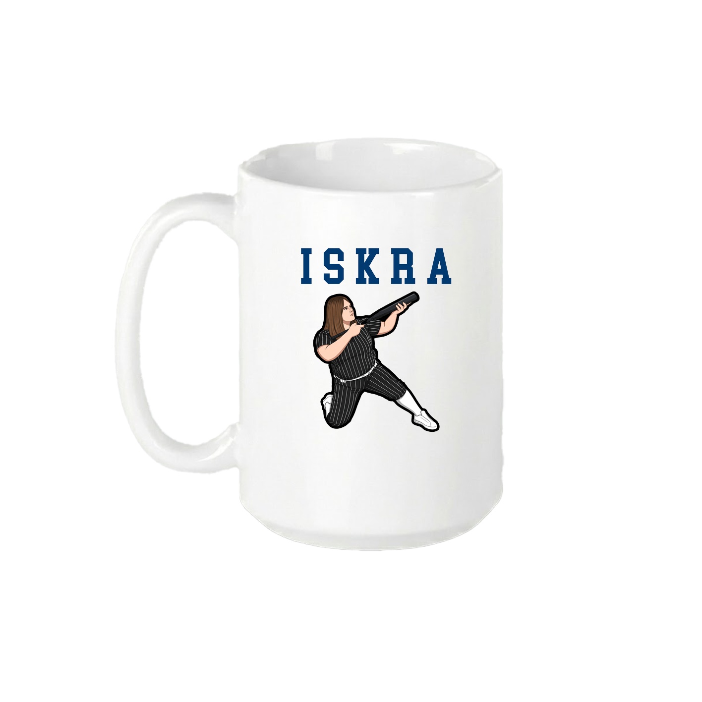 15oz Coffee Mug — Shirsey in White