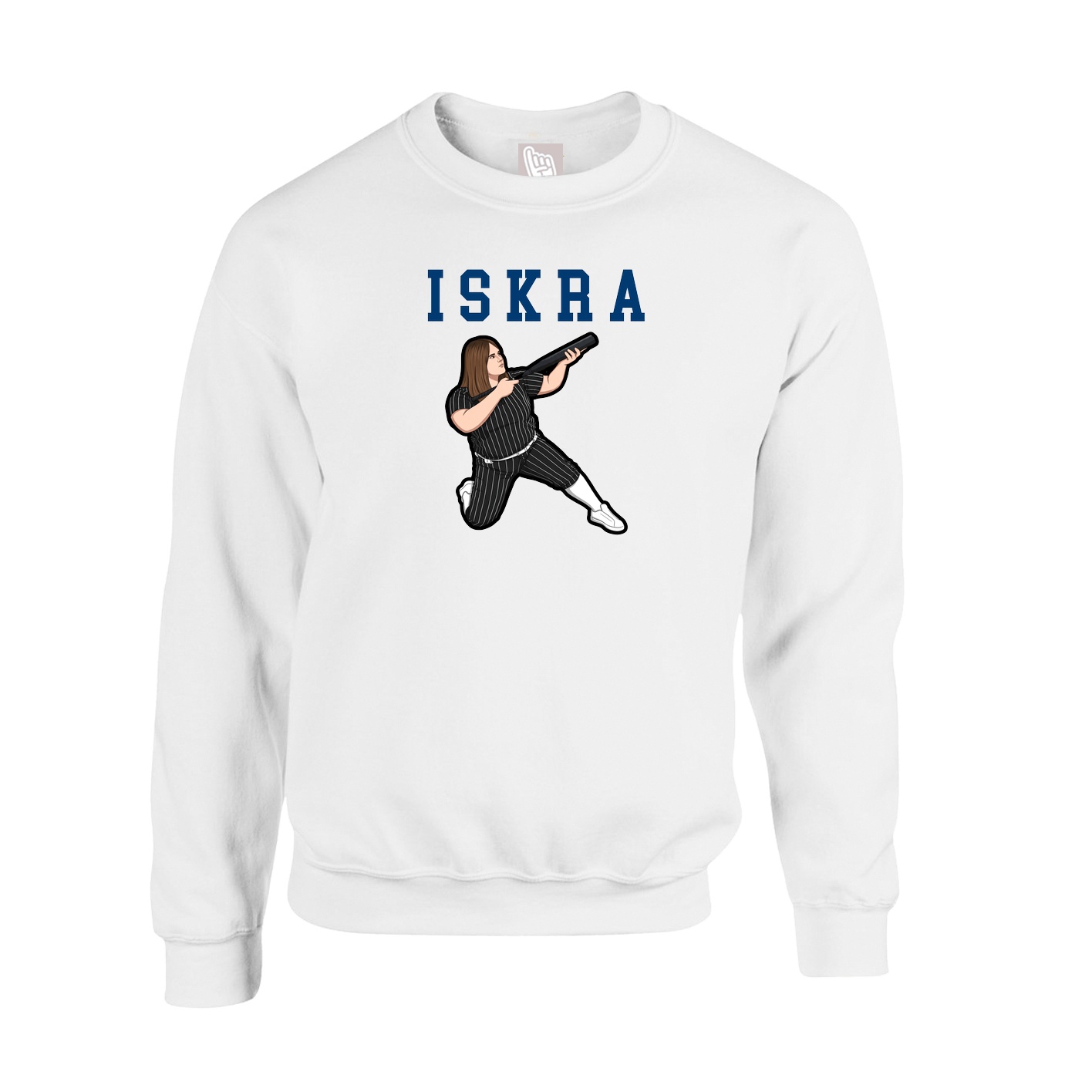Fleece Crew — Shirsey in White