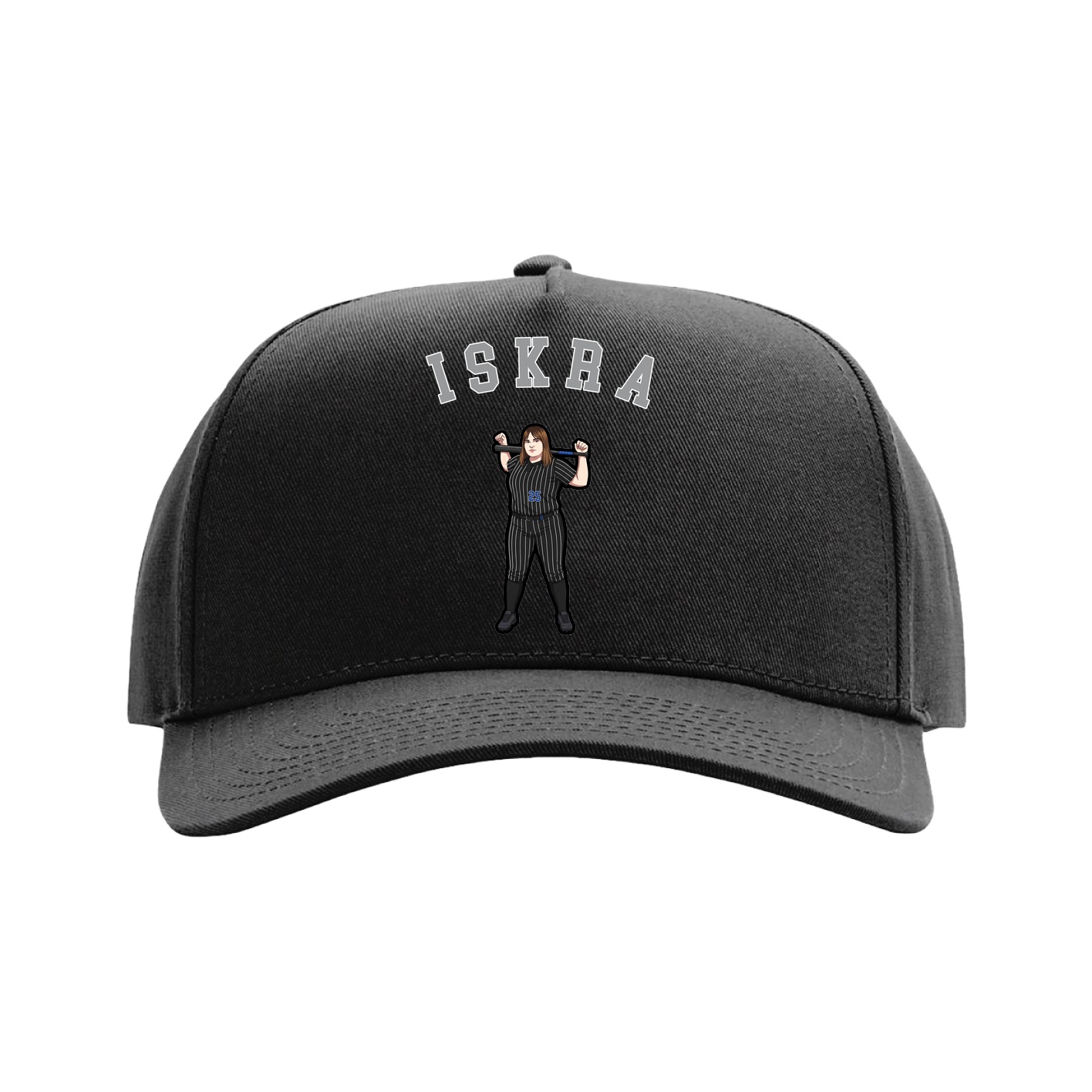 Full Fabric Five-Panel Champ Cap
