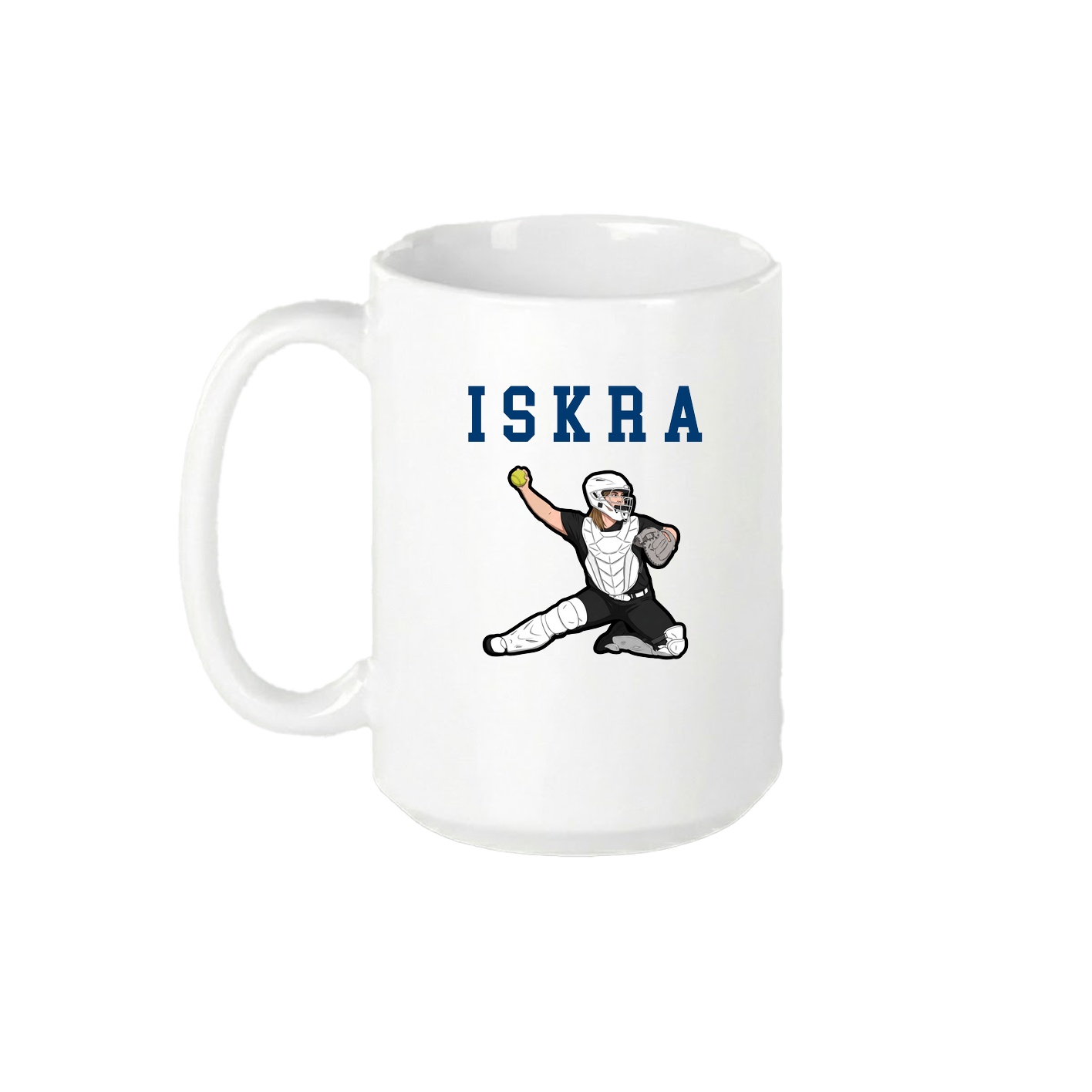 15oz Coffee Mug — Shirsey in White