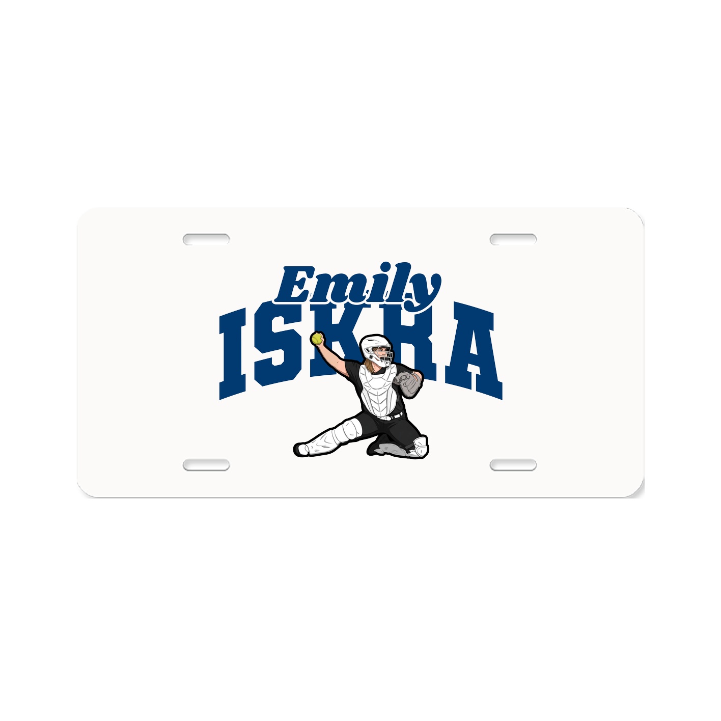 License Plate — Signature Arch in Classic