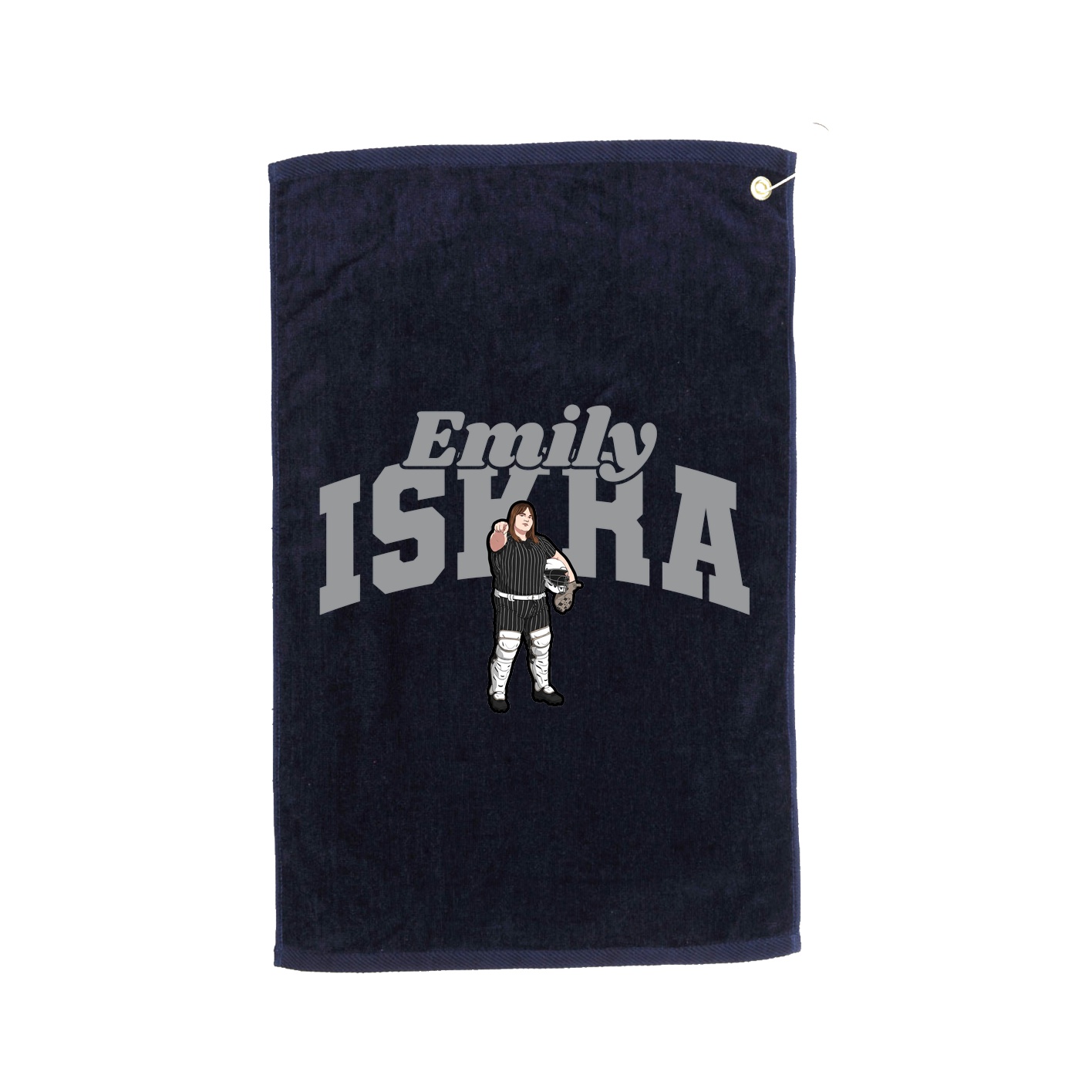 Golf Towel — Signature Arch in Navy