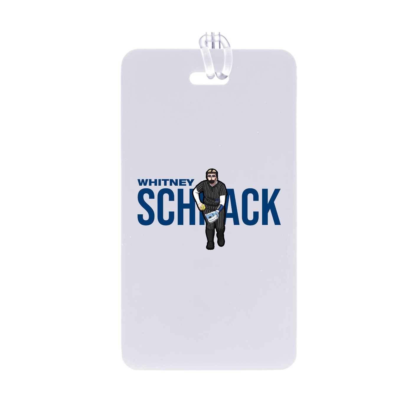 Bag Tag — Player Name in Classic
