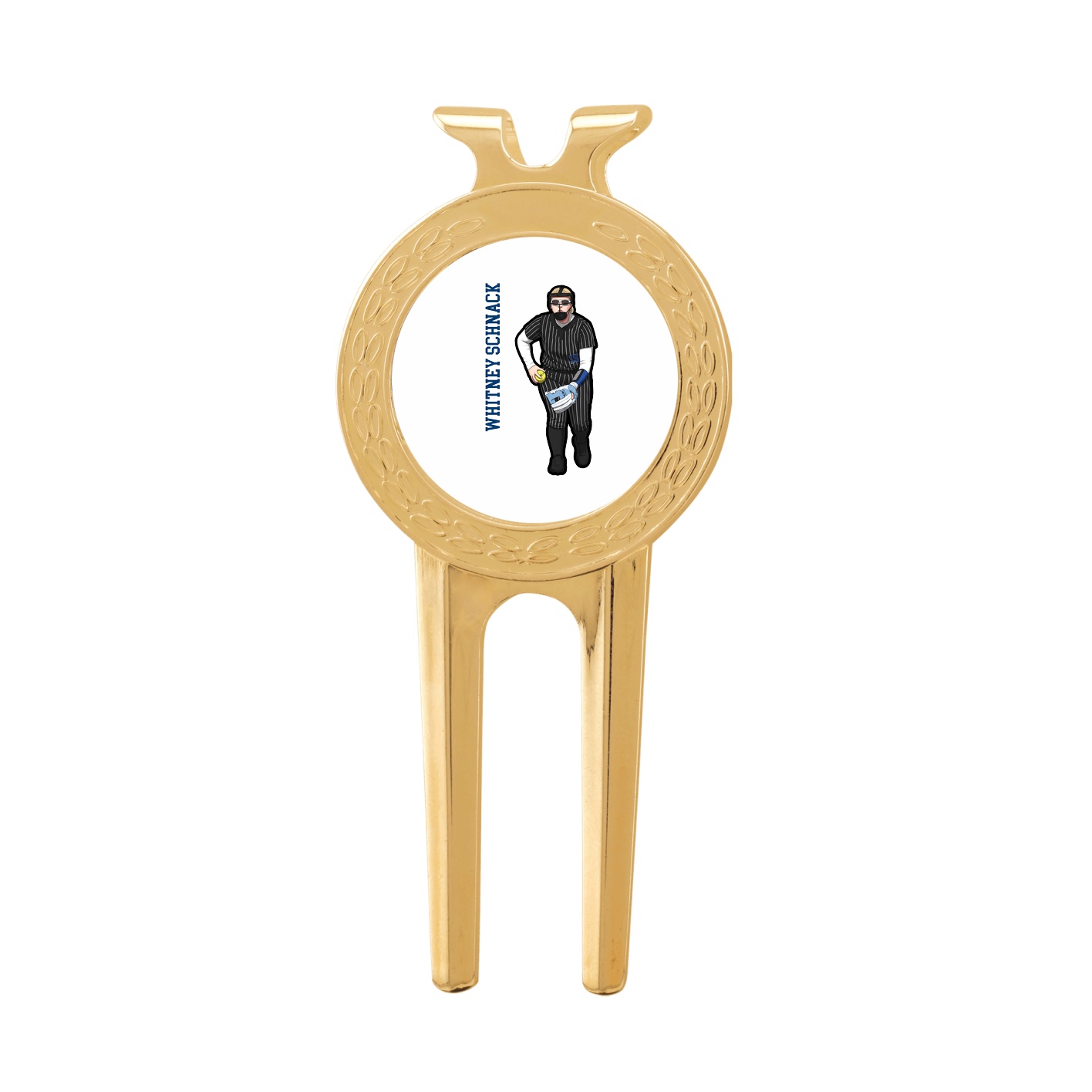 Divot Tool with Ball Marker — Name Vertical in Classic