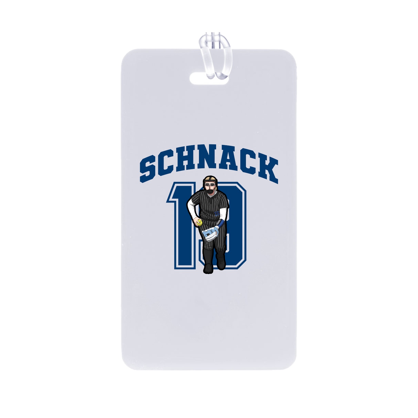 Bag Tag — Number in Classic