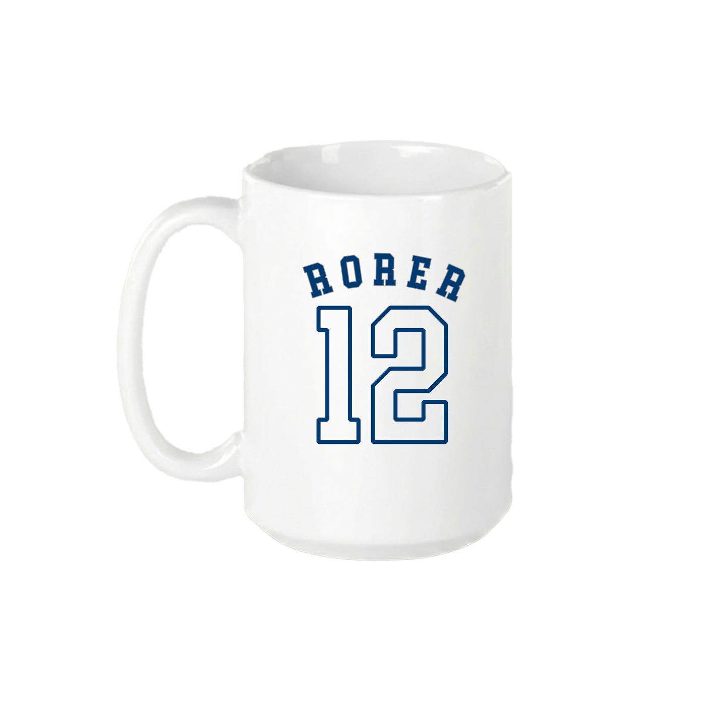 15oz Coffee Mug — Shirsey Arch in White