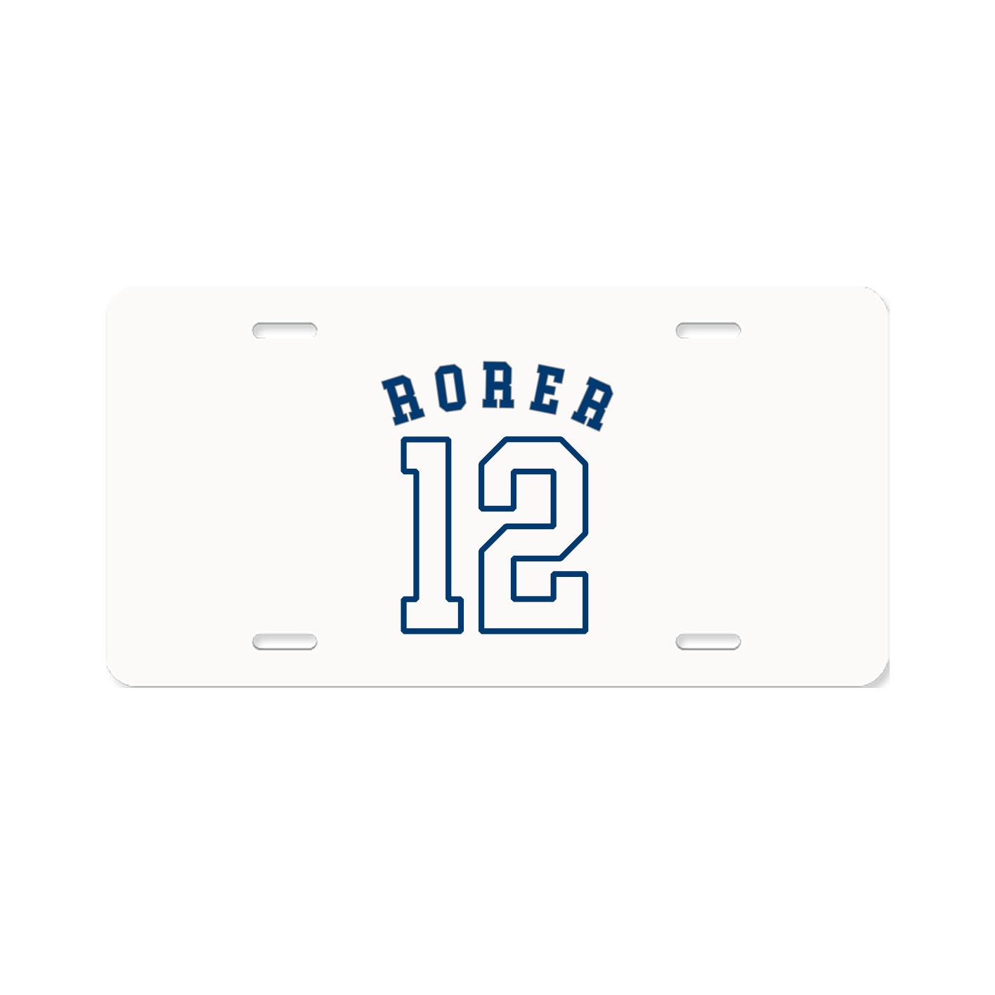 License Plate — Shirsey Arch in Classic