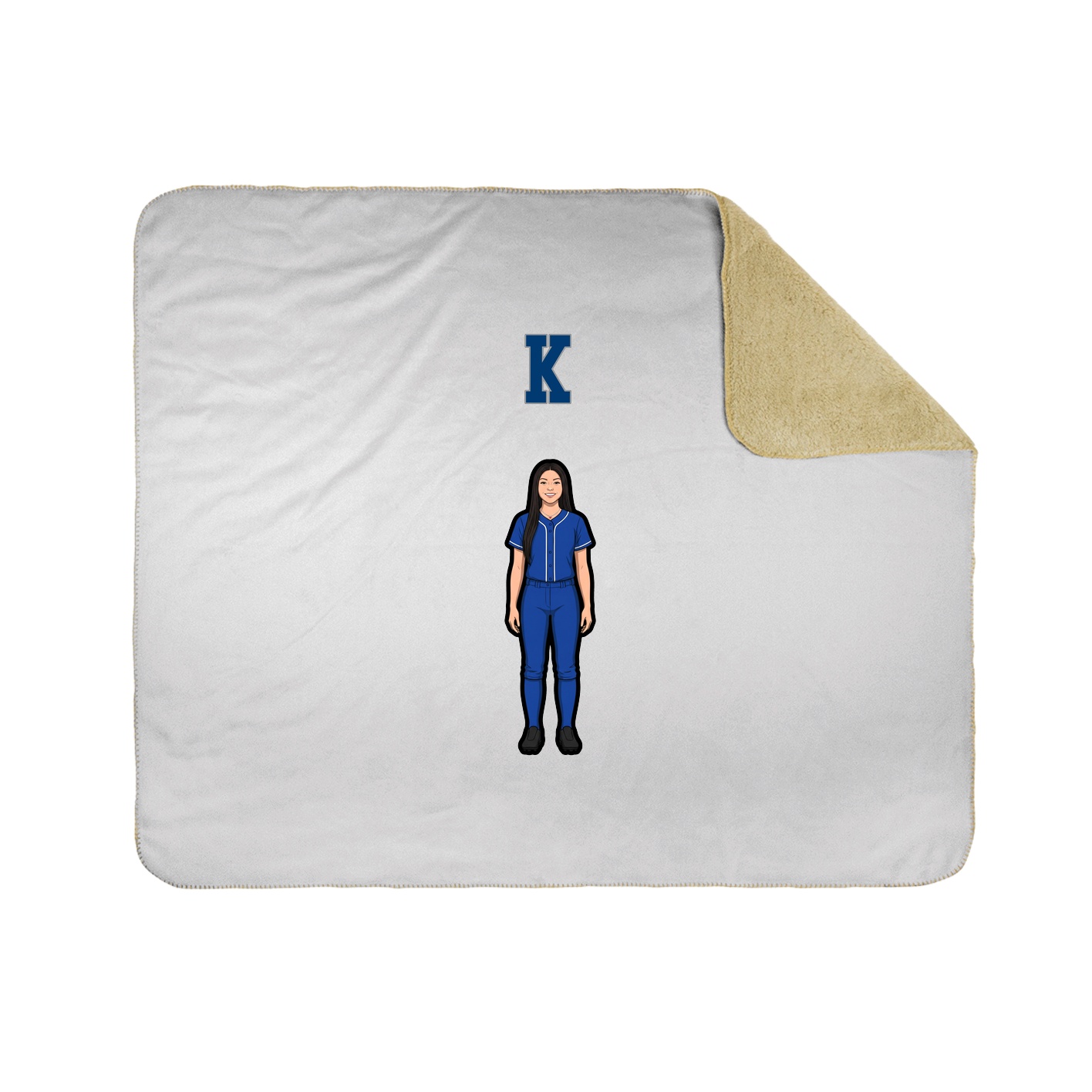Throw Blanket — Shirsey Arch in White