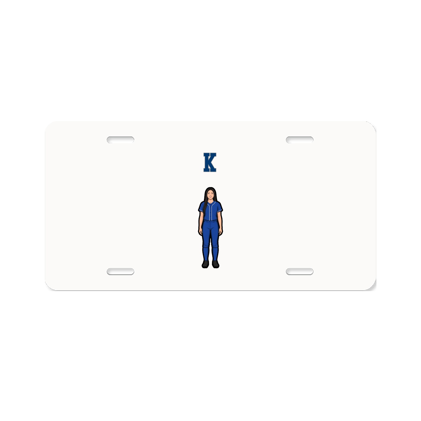 License Plate — Shirsey Arch in Classic