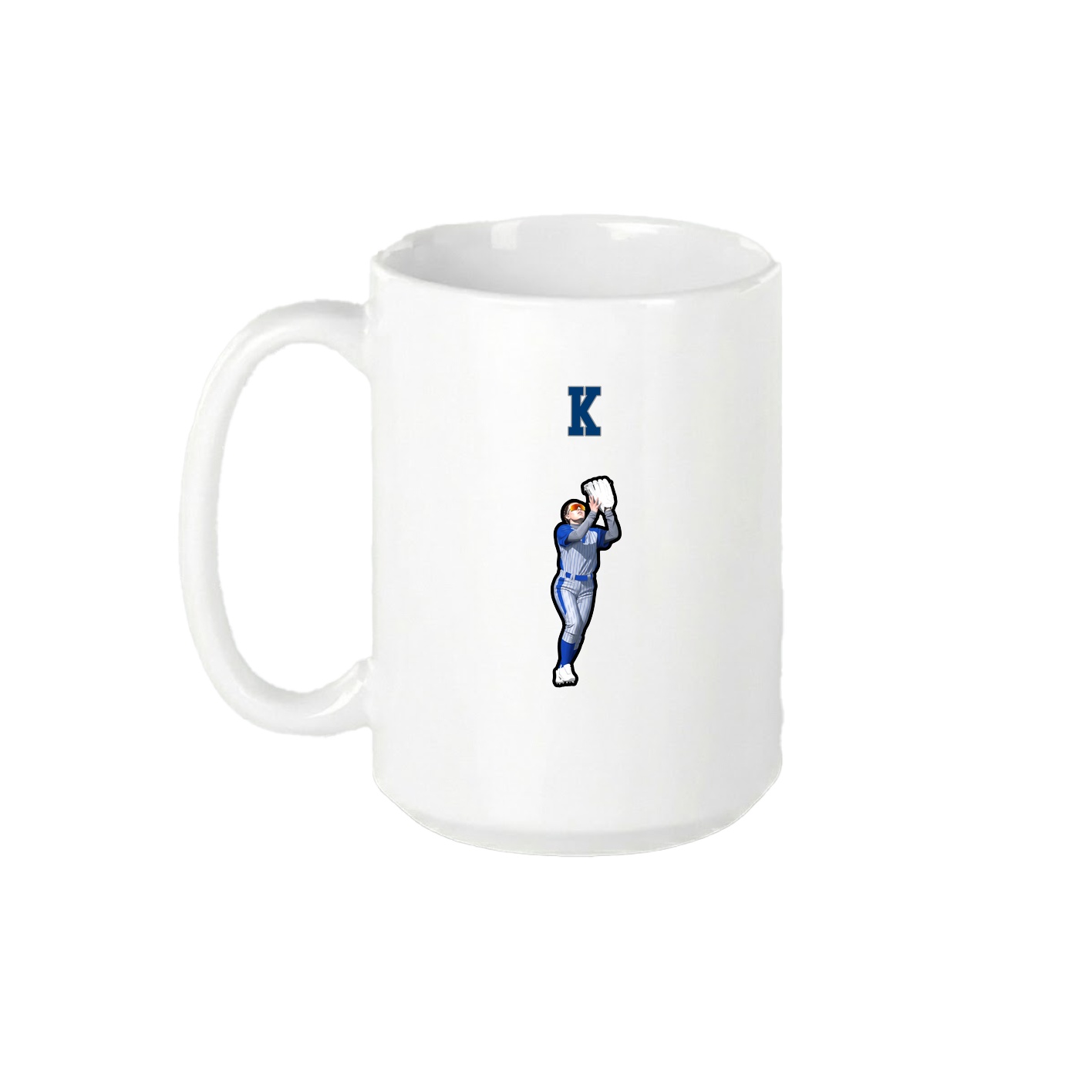 15oz Coffee Mug — Shirsey Arch in White