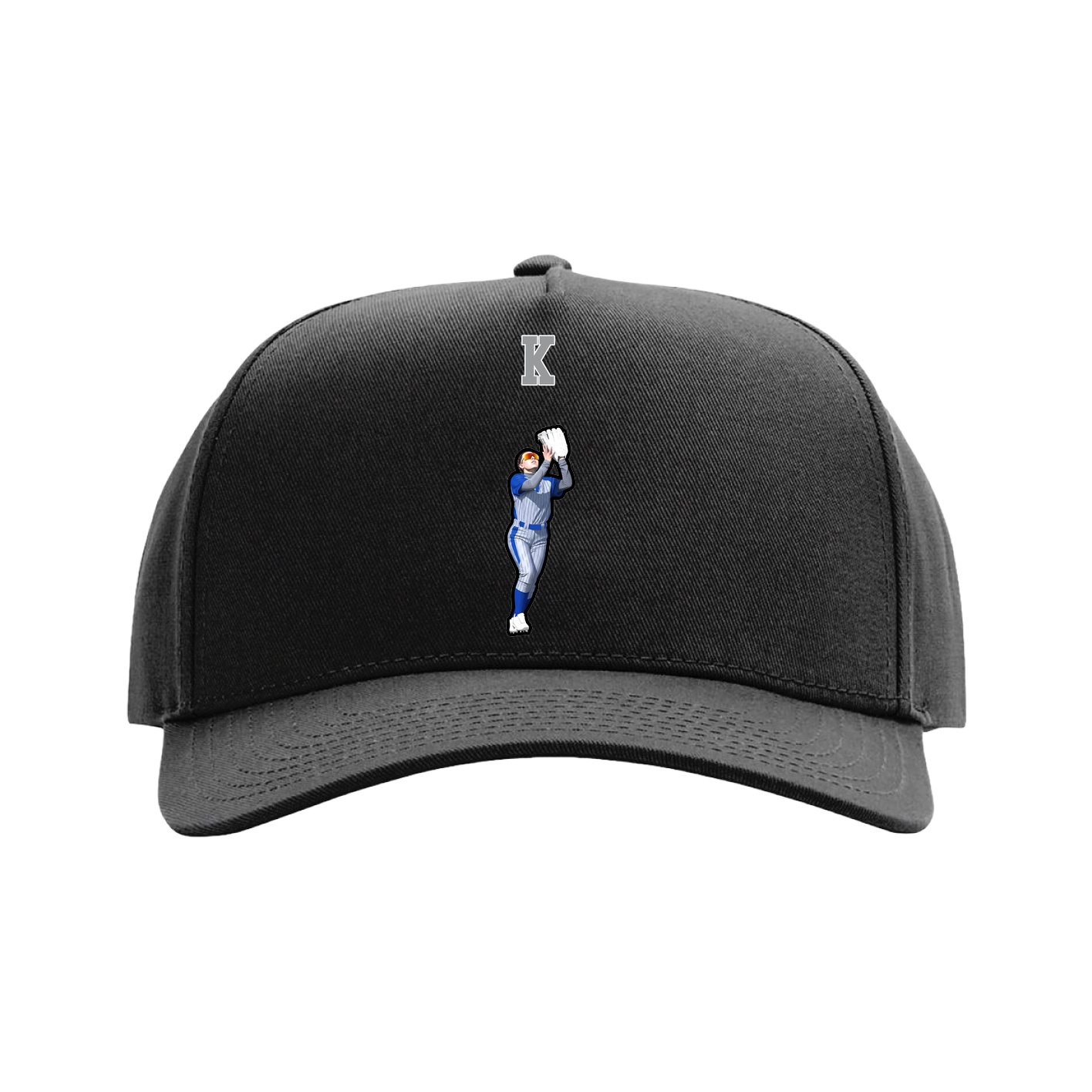 Full Fabric Five-Panel Champ Cap
