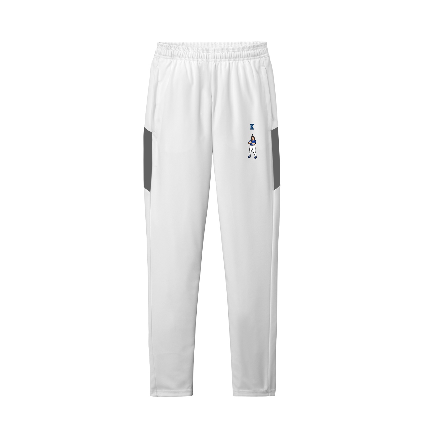 Team Travel Pant — Shirsey Arch in White/Grey