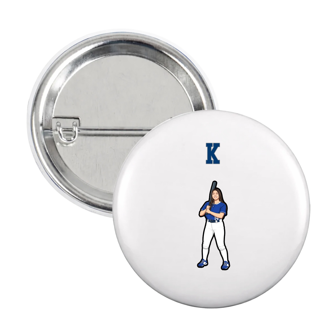 Game Day Button — Shirsey Arch in White