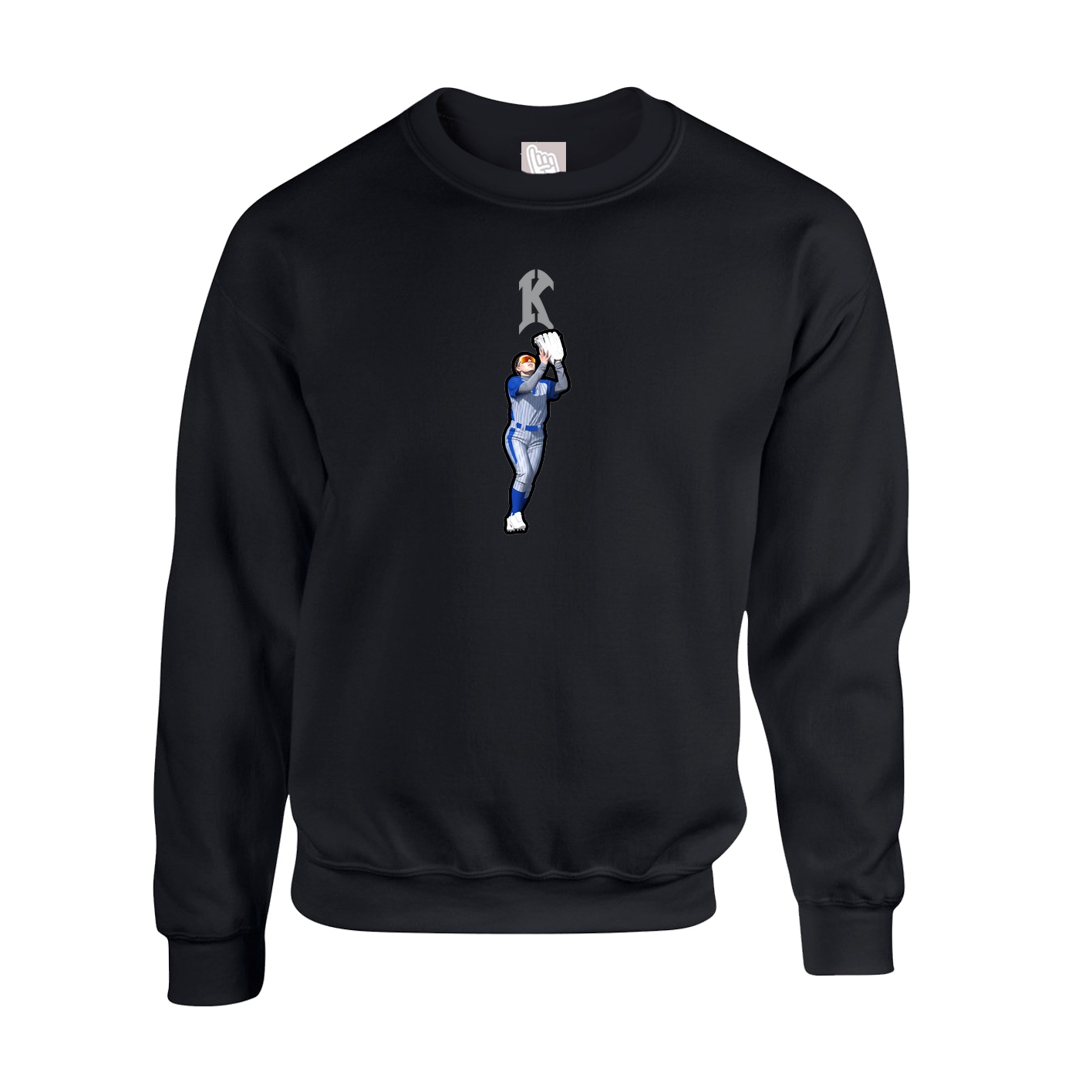 Fleece Crew — Shirsey in Black