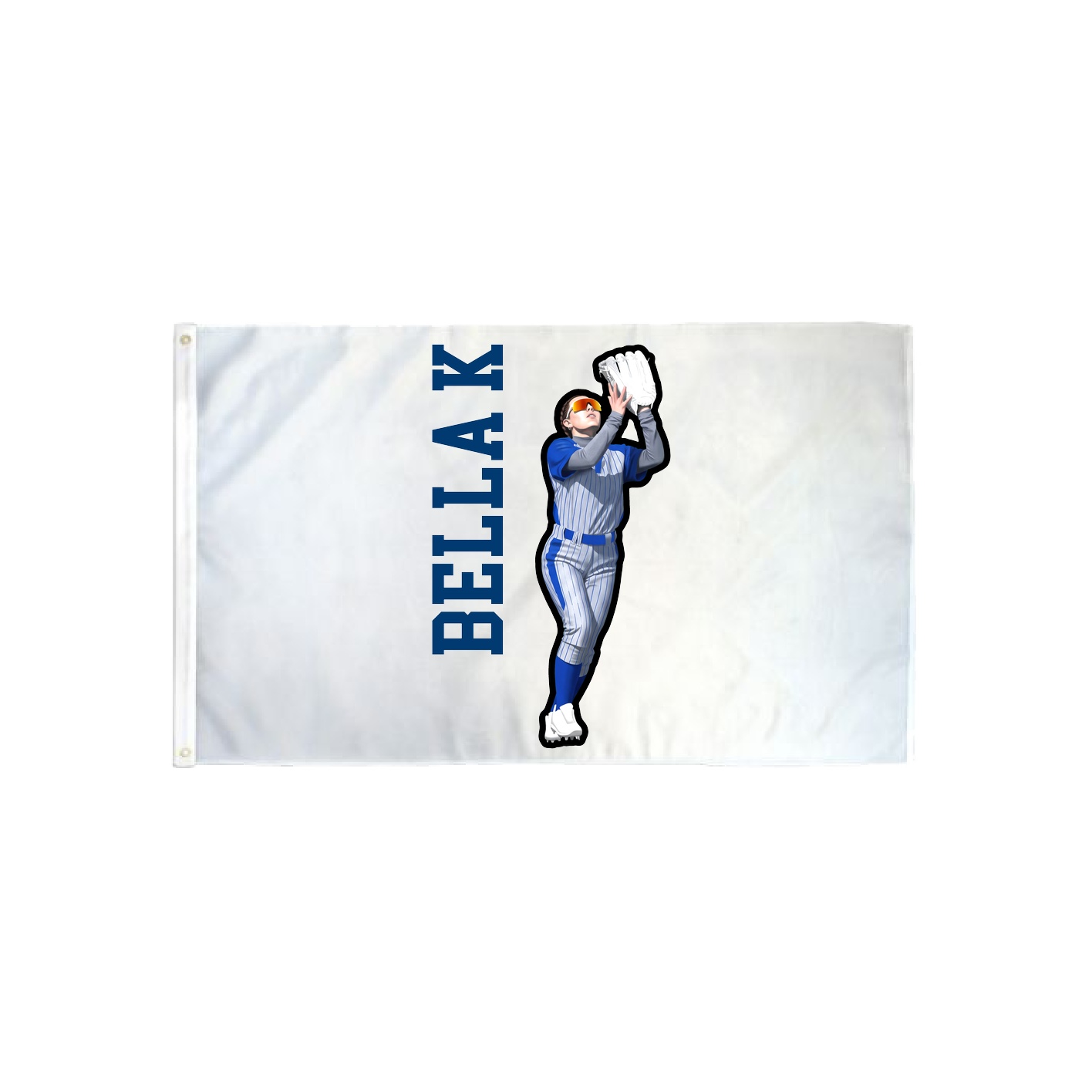 3x5 Flag — Name Vertical in Classic