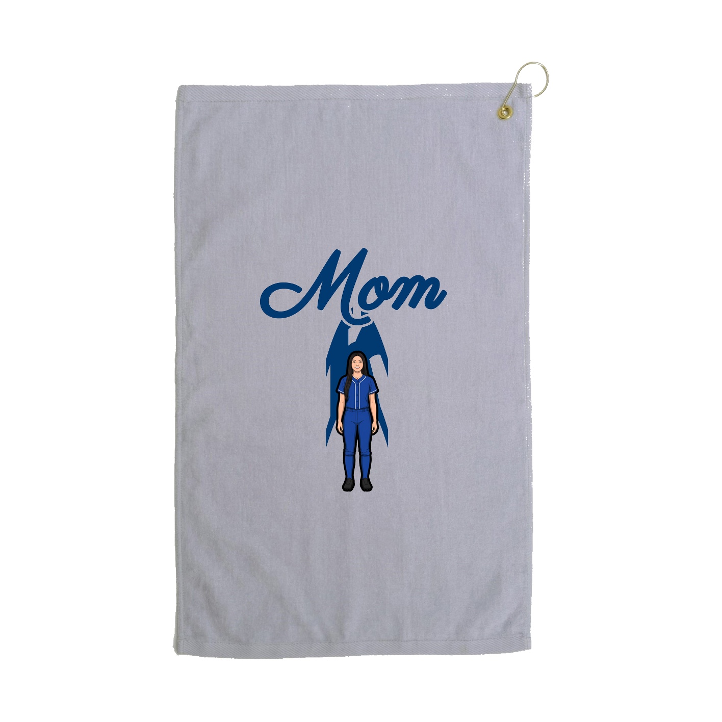 Golf Towel — Mothers Day Arch in Grey