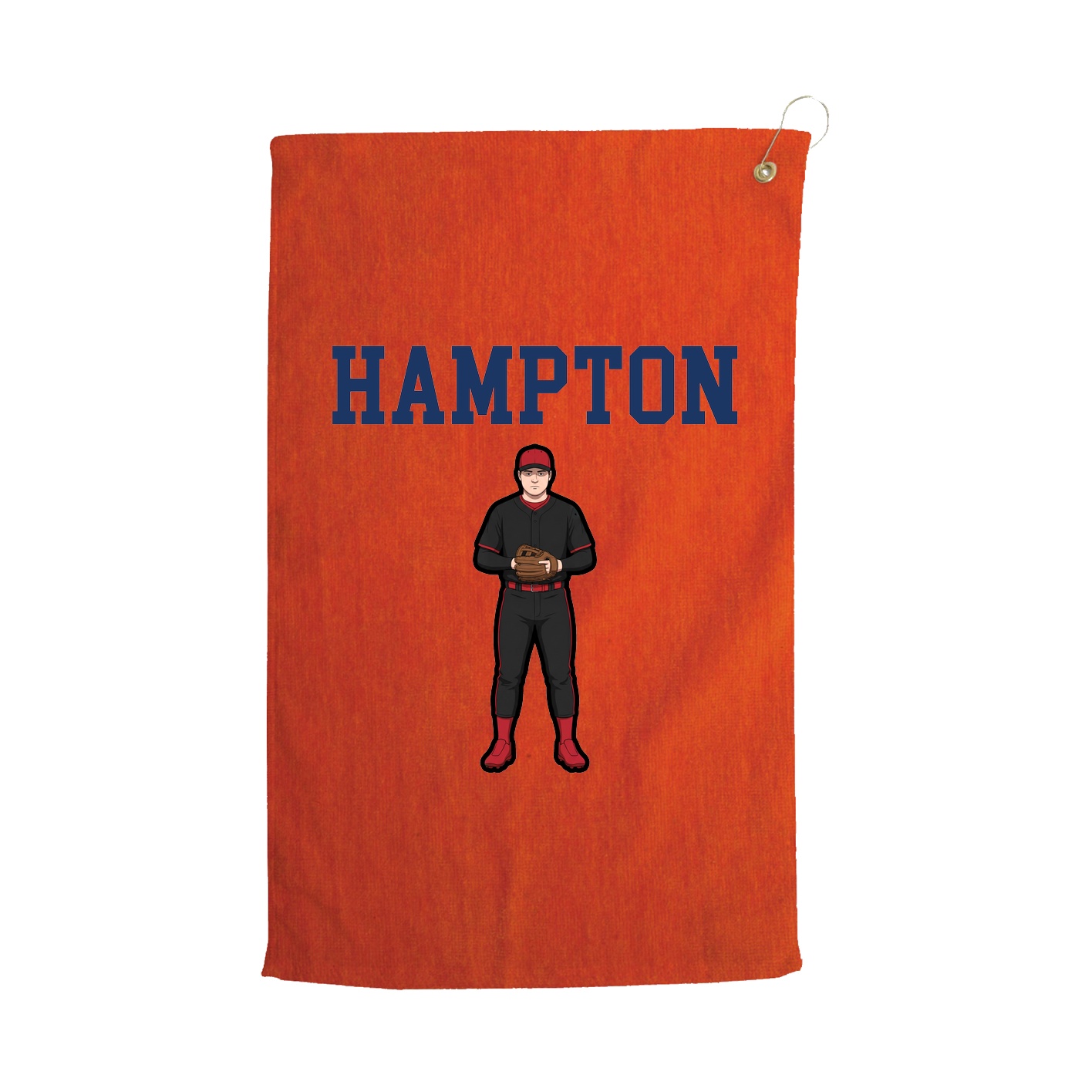 Golf Towel — Shirsey in Orange