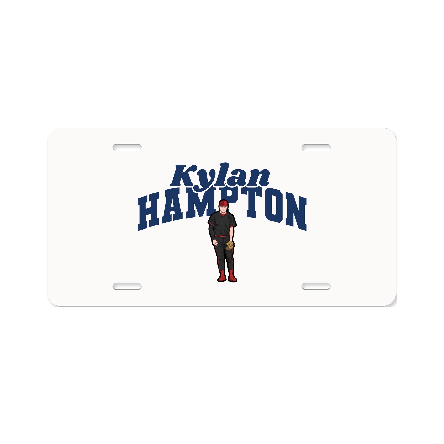 License Plate — Signature Arch in Classic