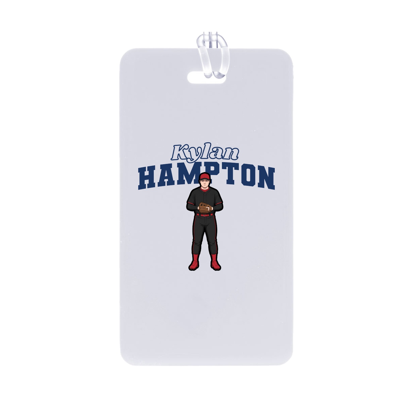 Bag Tag — Name Arch in Classic