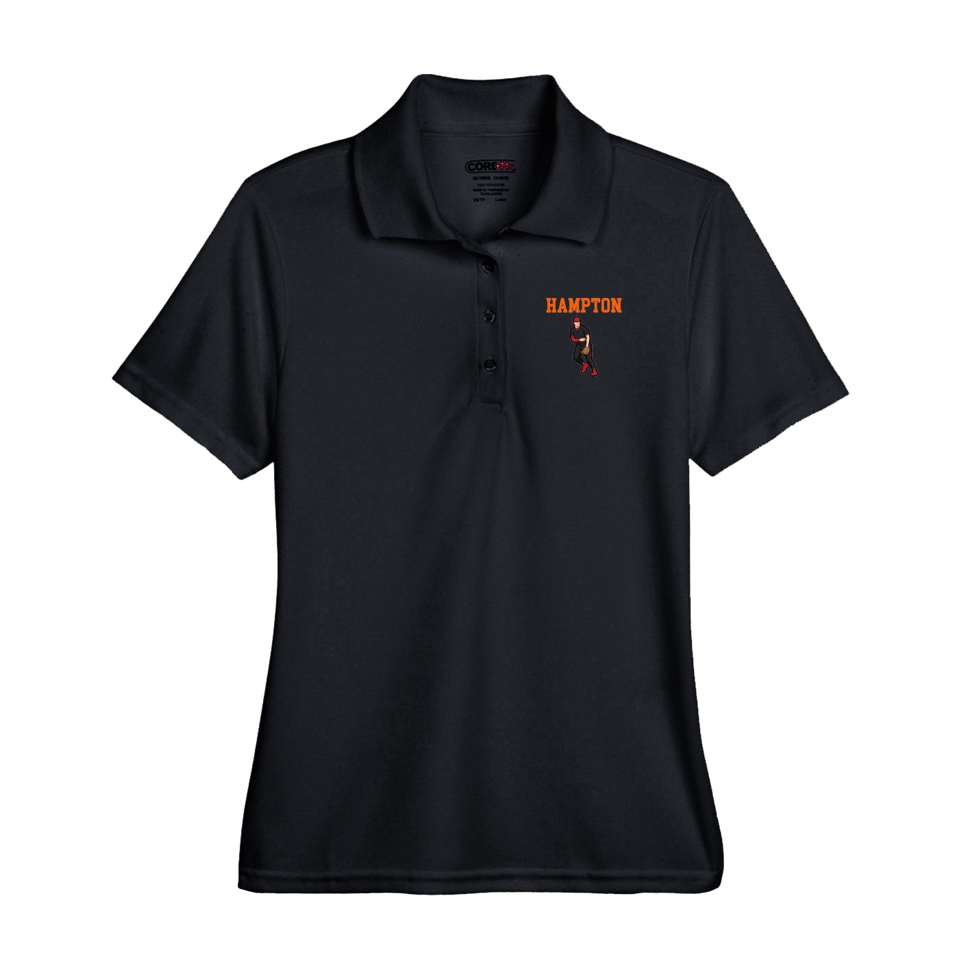 Performance Polo — Shirsey in Black