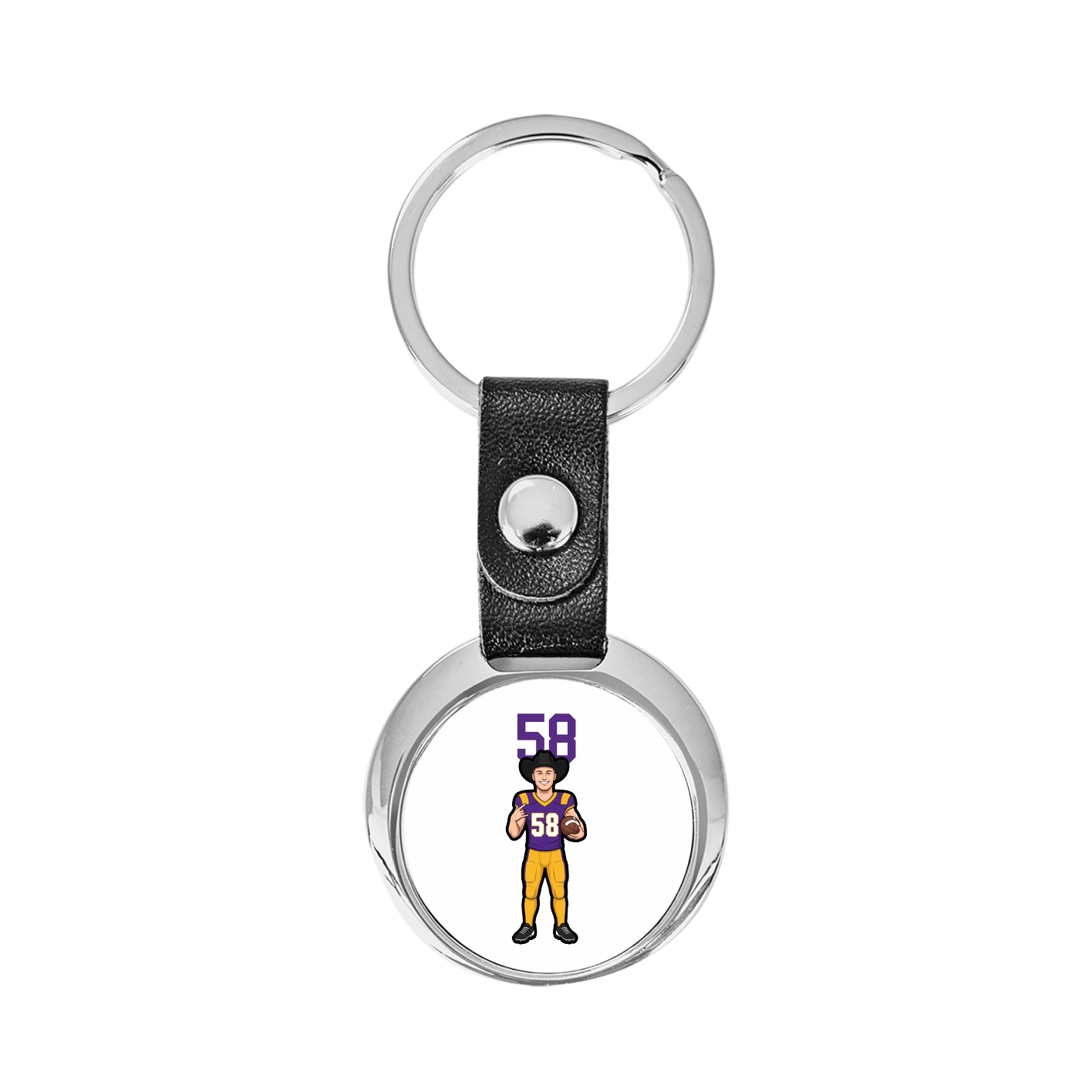 Key Chain — Number Top in Classic