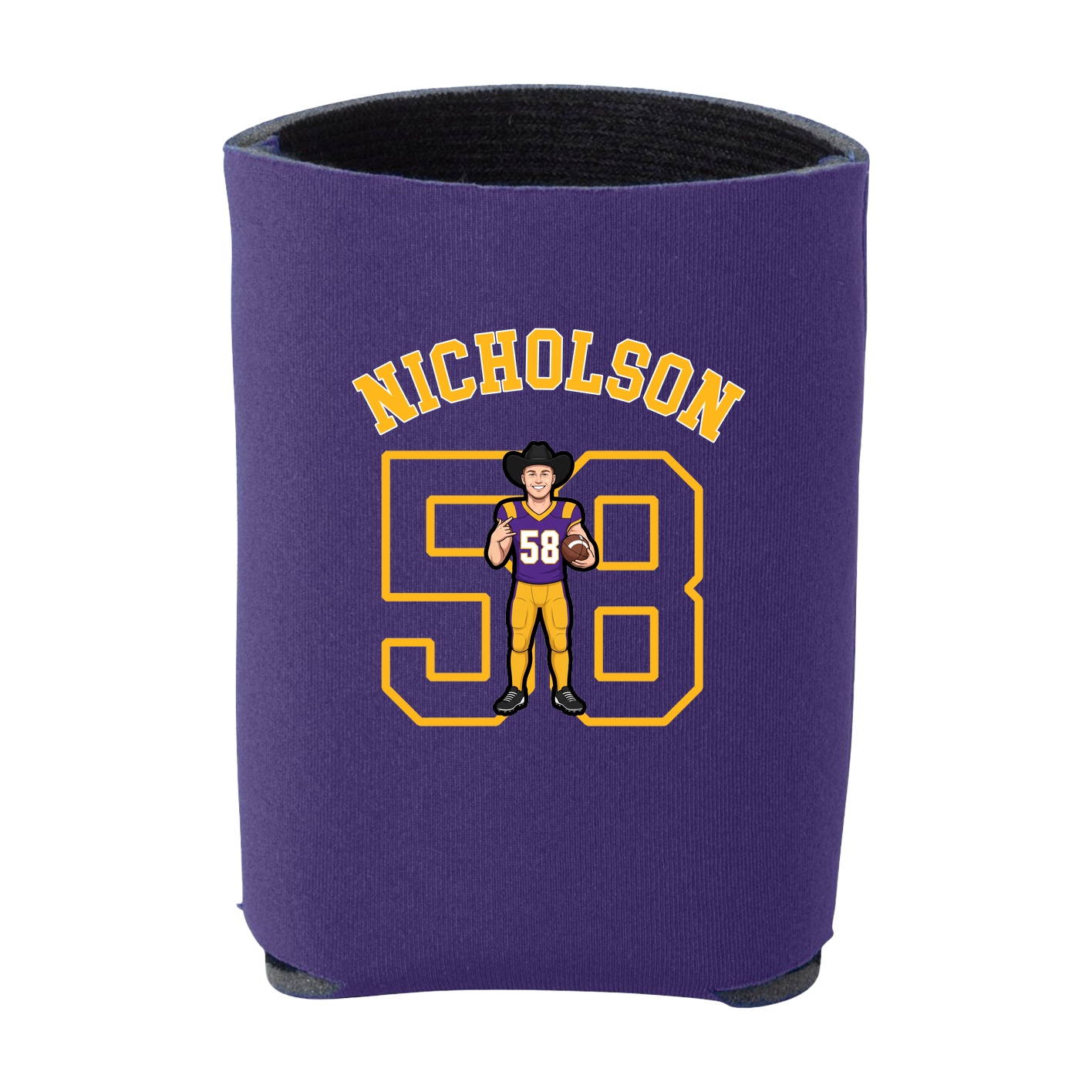 Can Holder — Shirsey Arch in Purple