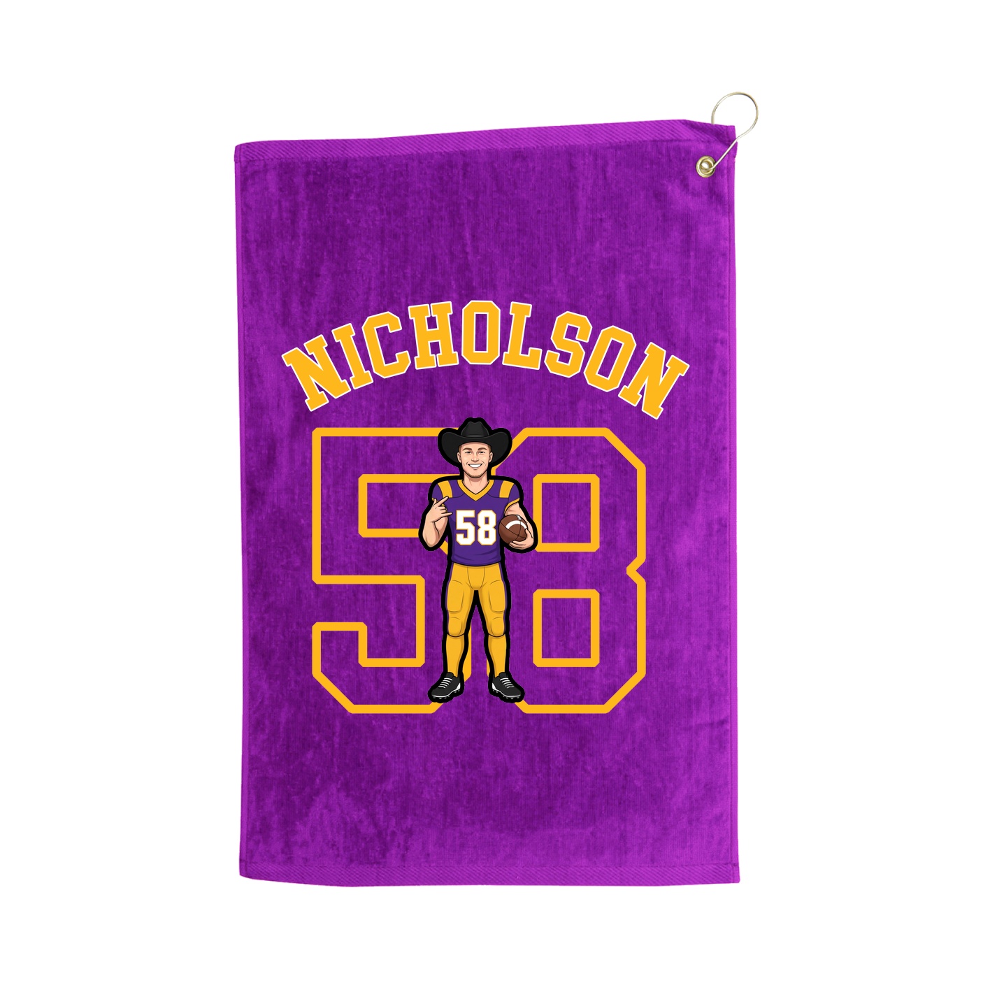 Terry Velour Golf Towel