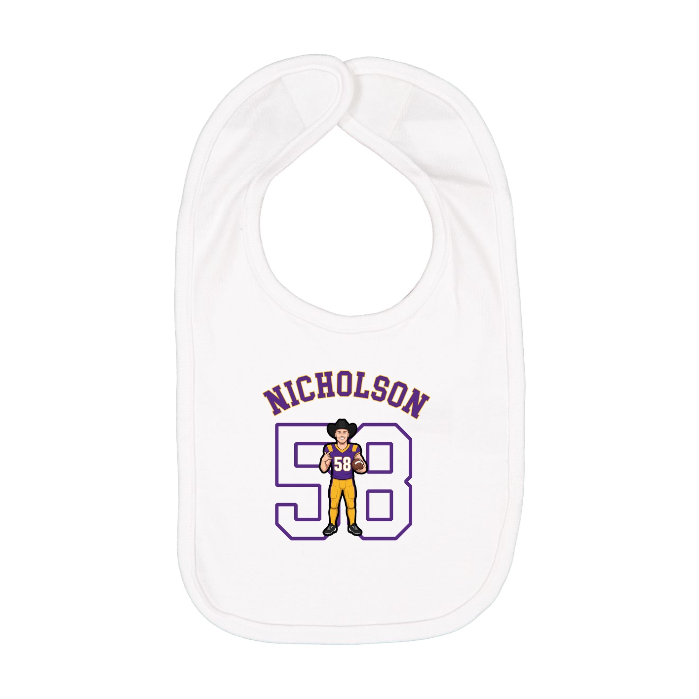 Infant Premium Jersey Bib