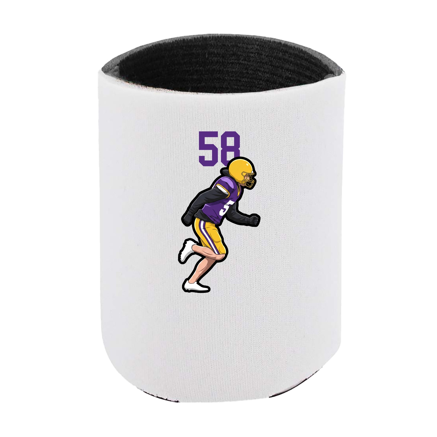 Can Holder — Number Top in White