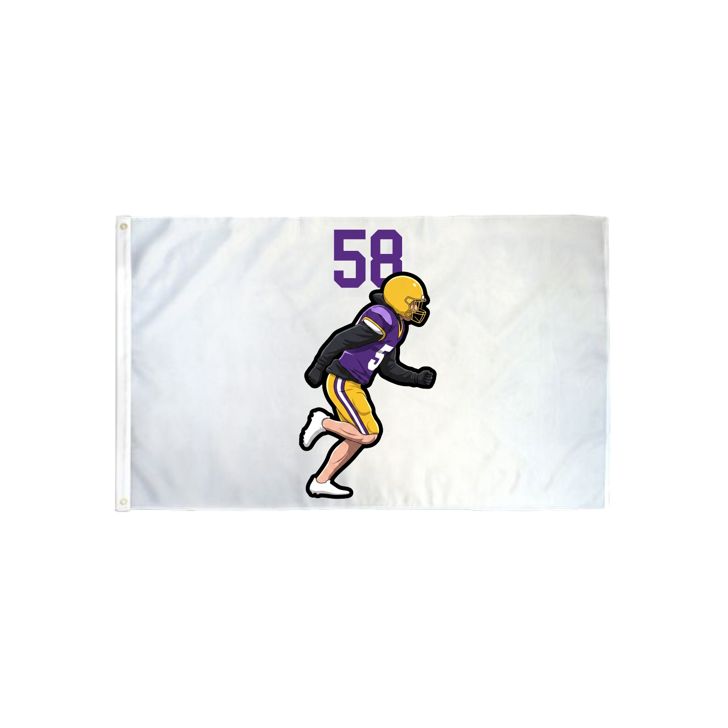3x5 Flag — Number Top in Classic