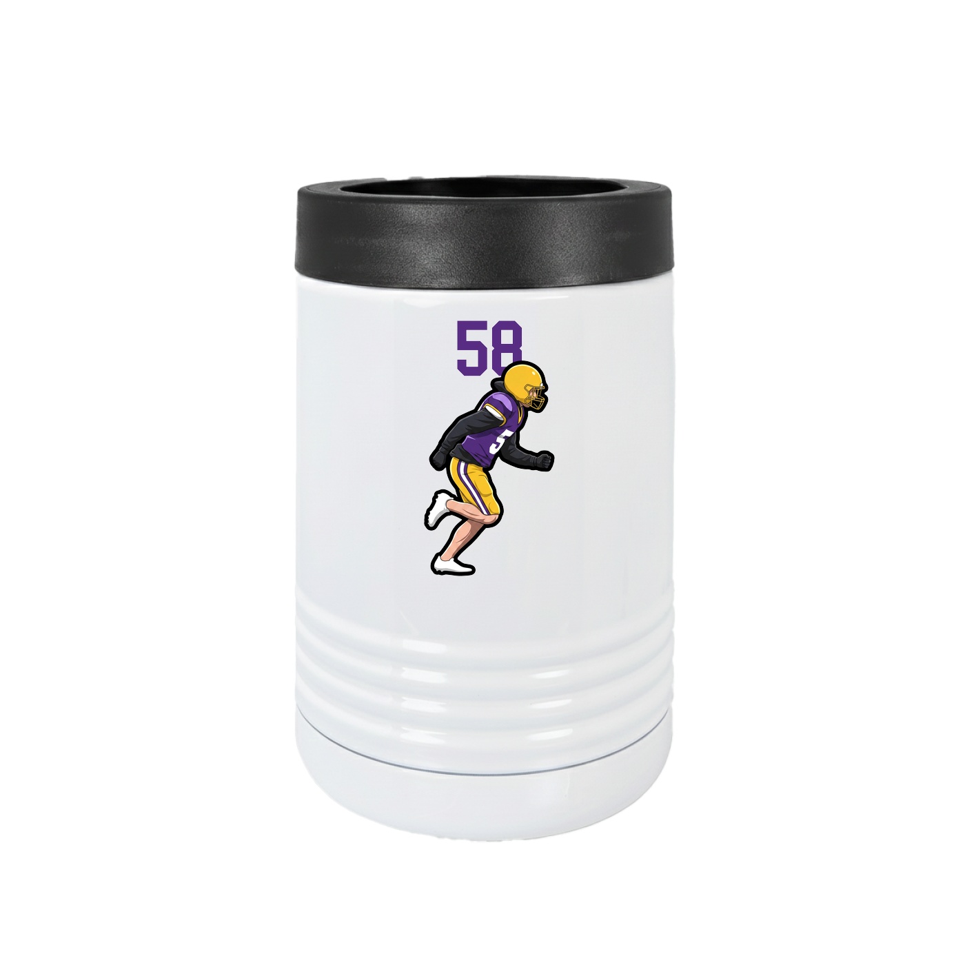 Beverage Holder — Number Top in White