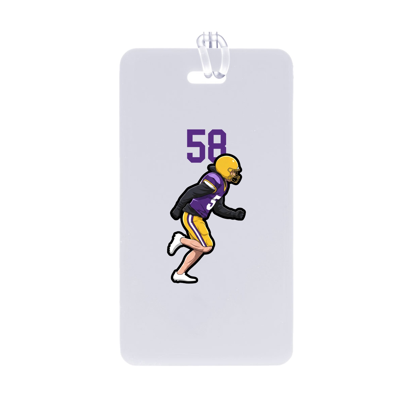Bag Tag — Number Top in Classic