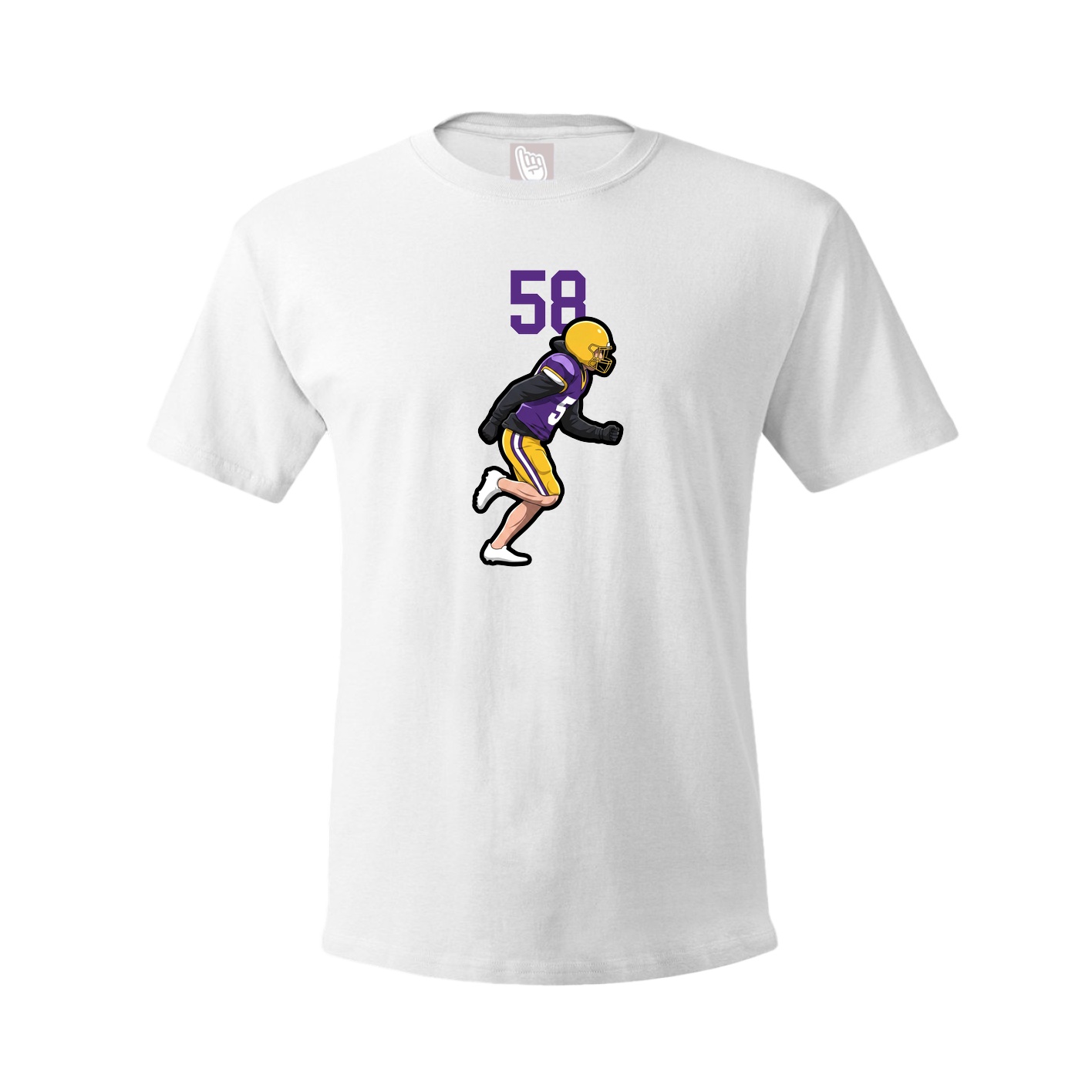 Tee — Number Top in White