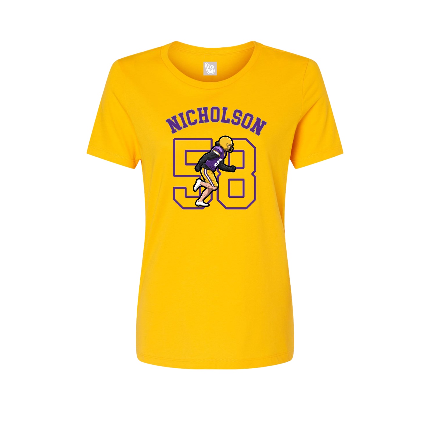 Womens Tee — Shirsey Arch in Gold