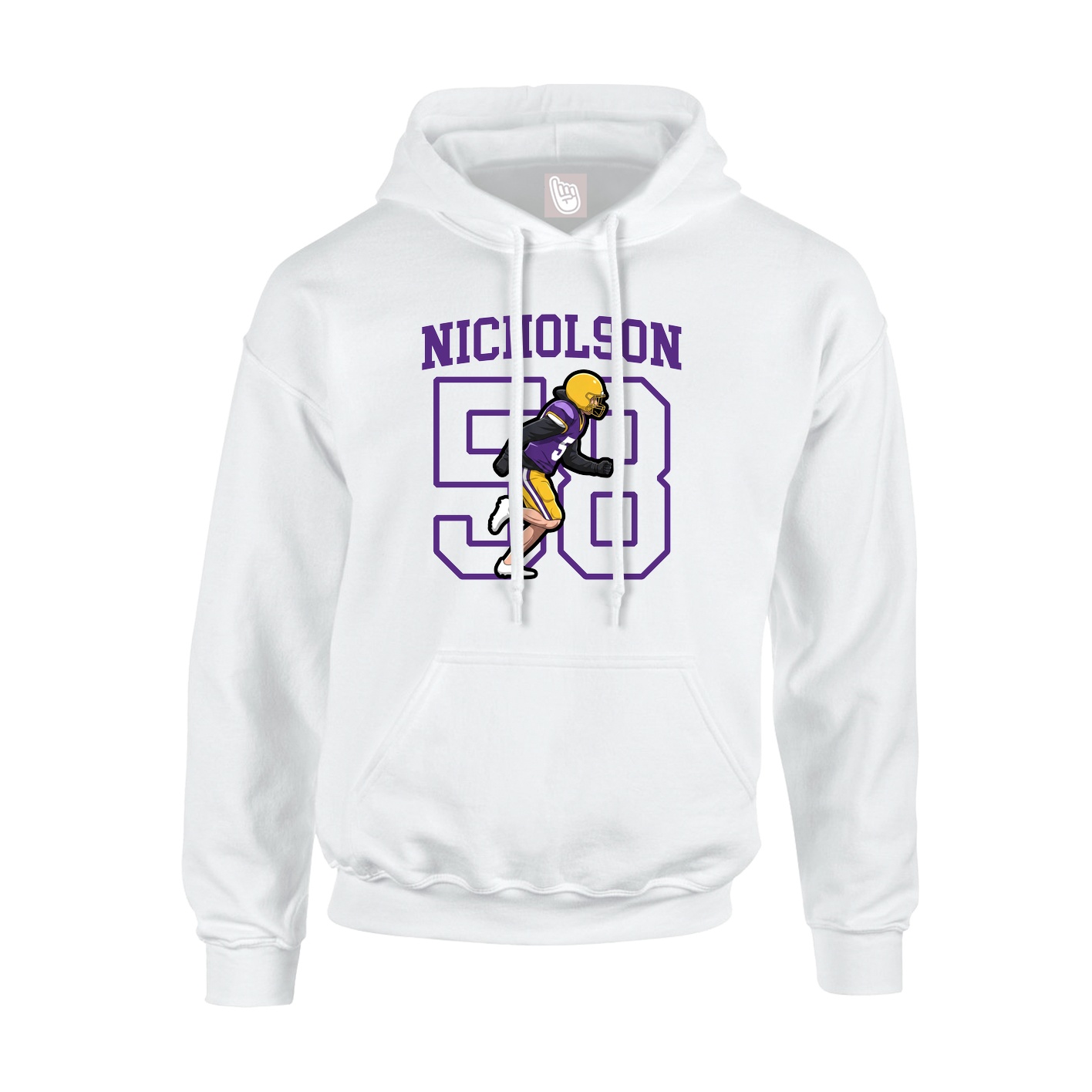 Youth Hoodie — Shirsey in White