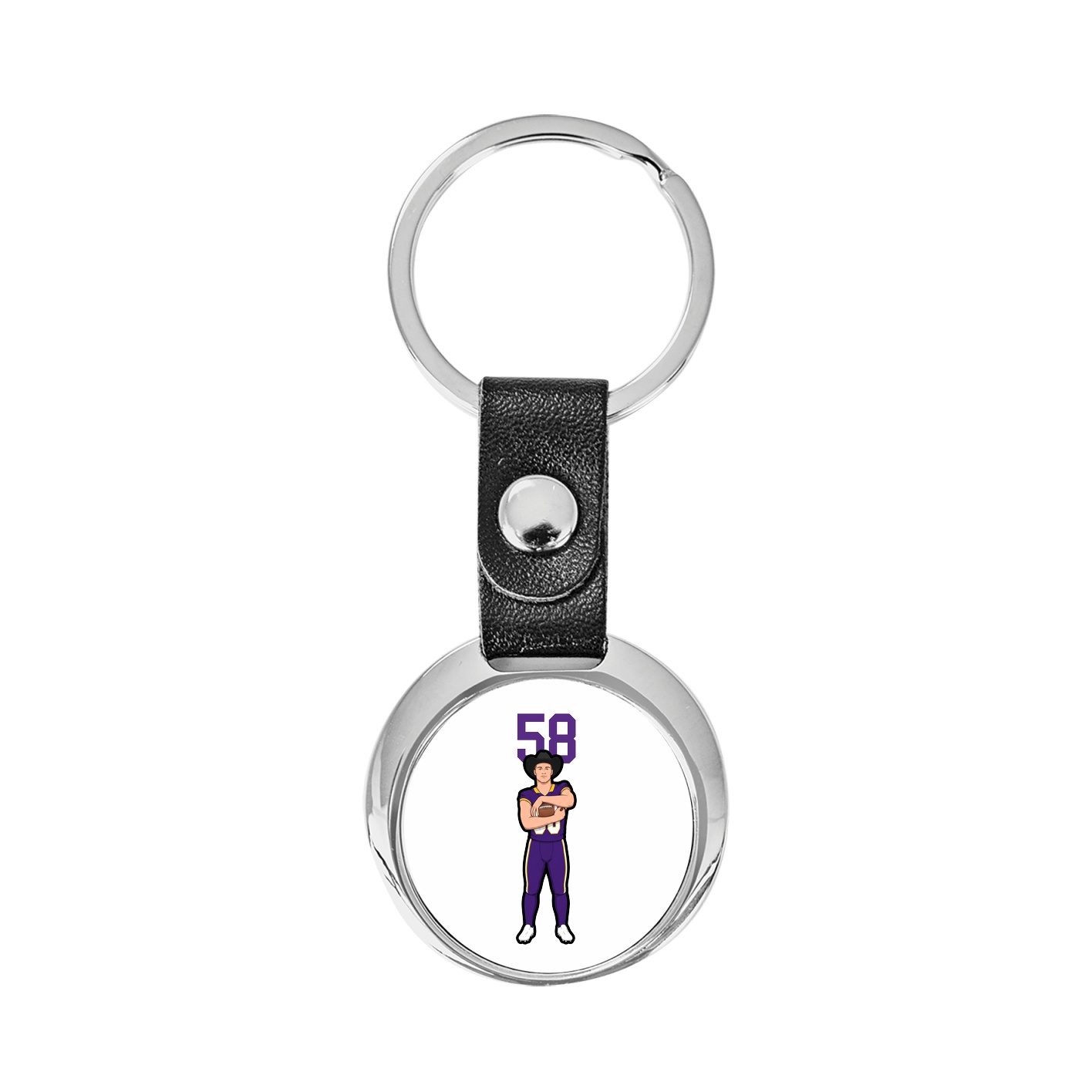 Key Chain — Number Top in Classic