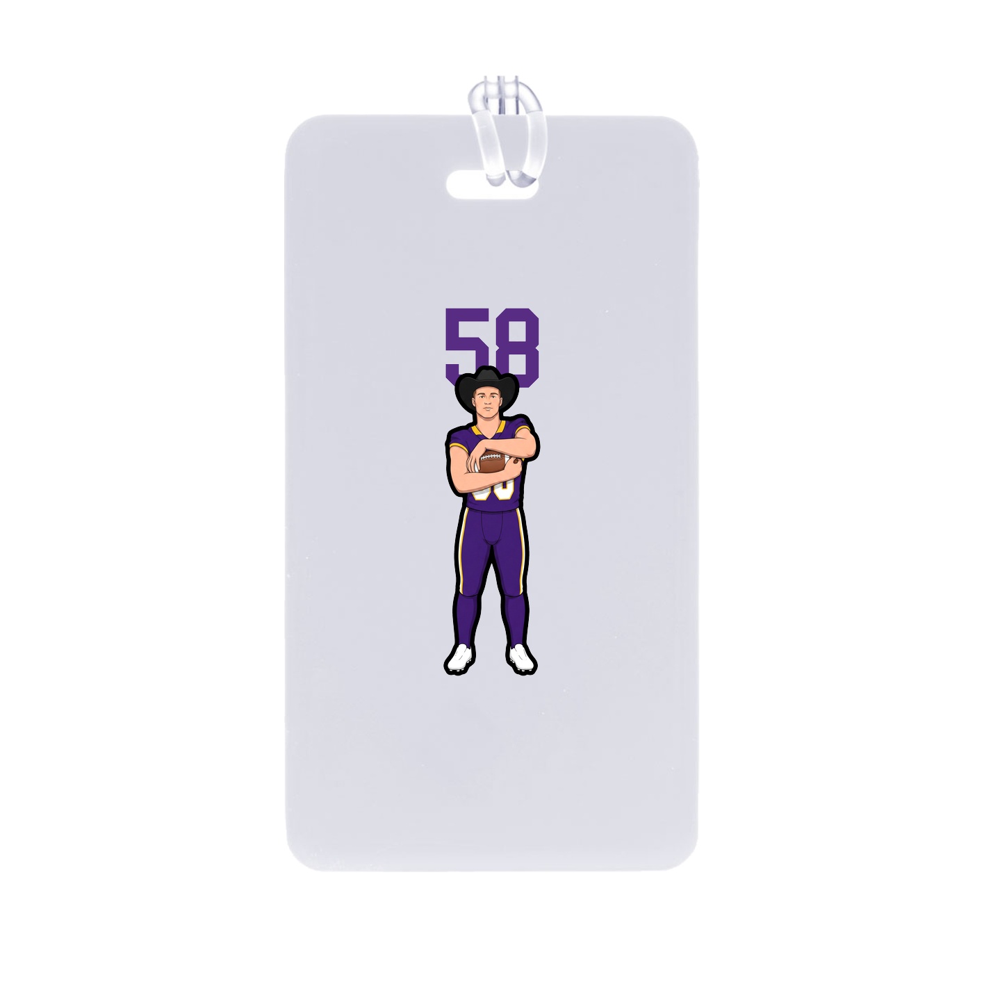 Bag Tag — Number Top in Classic
