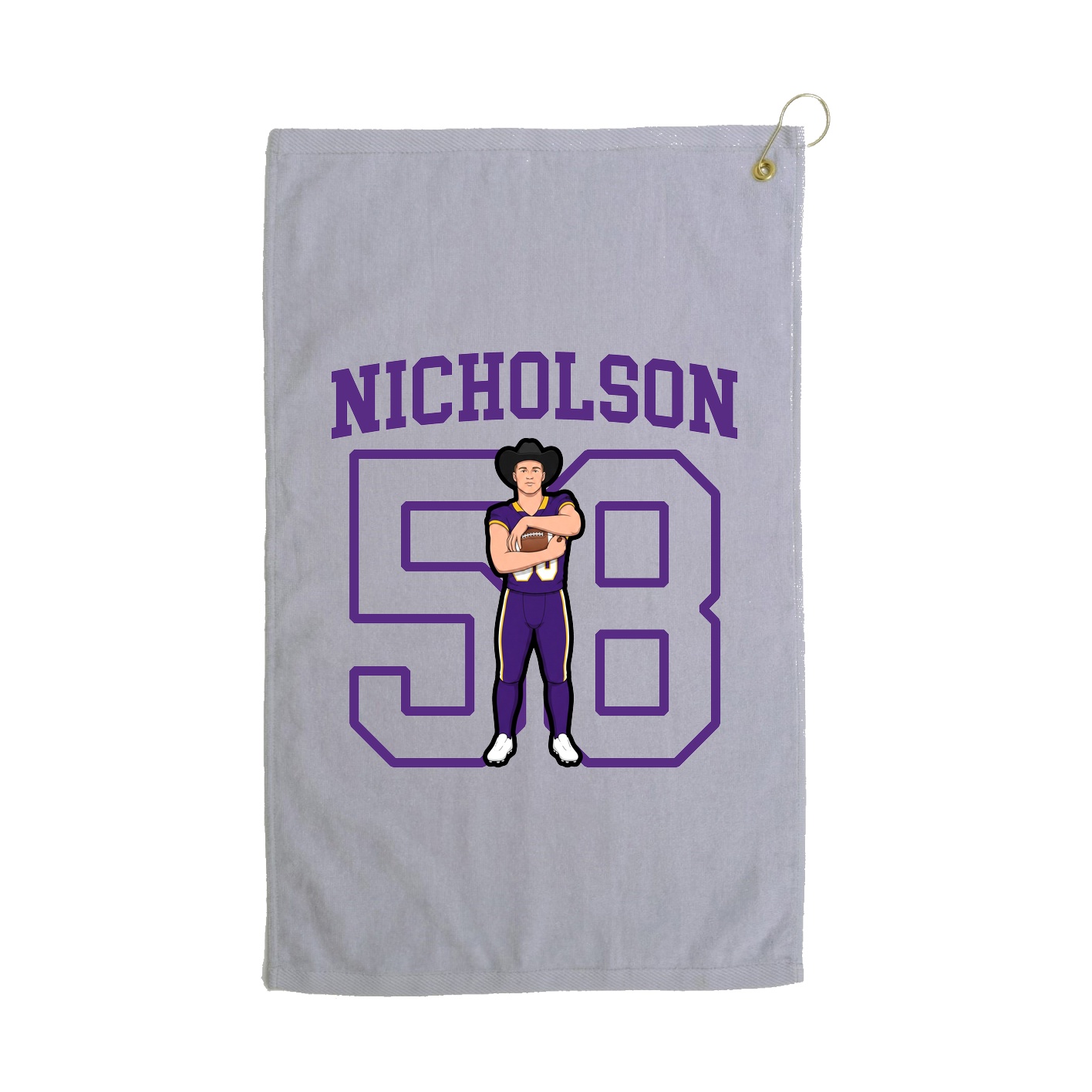 Golf Towel — Shirsey in Grey
