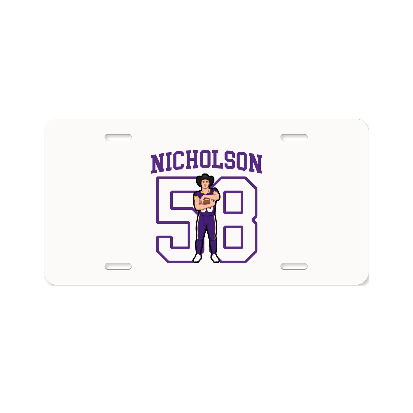 License Plate — Shirsey in Classic