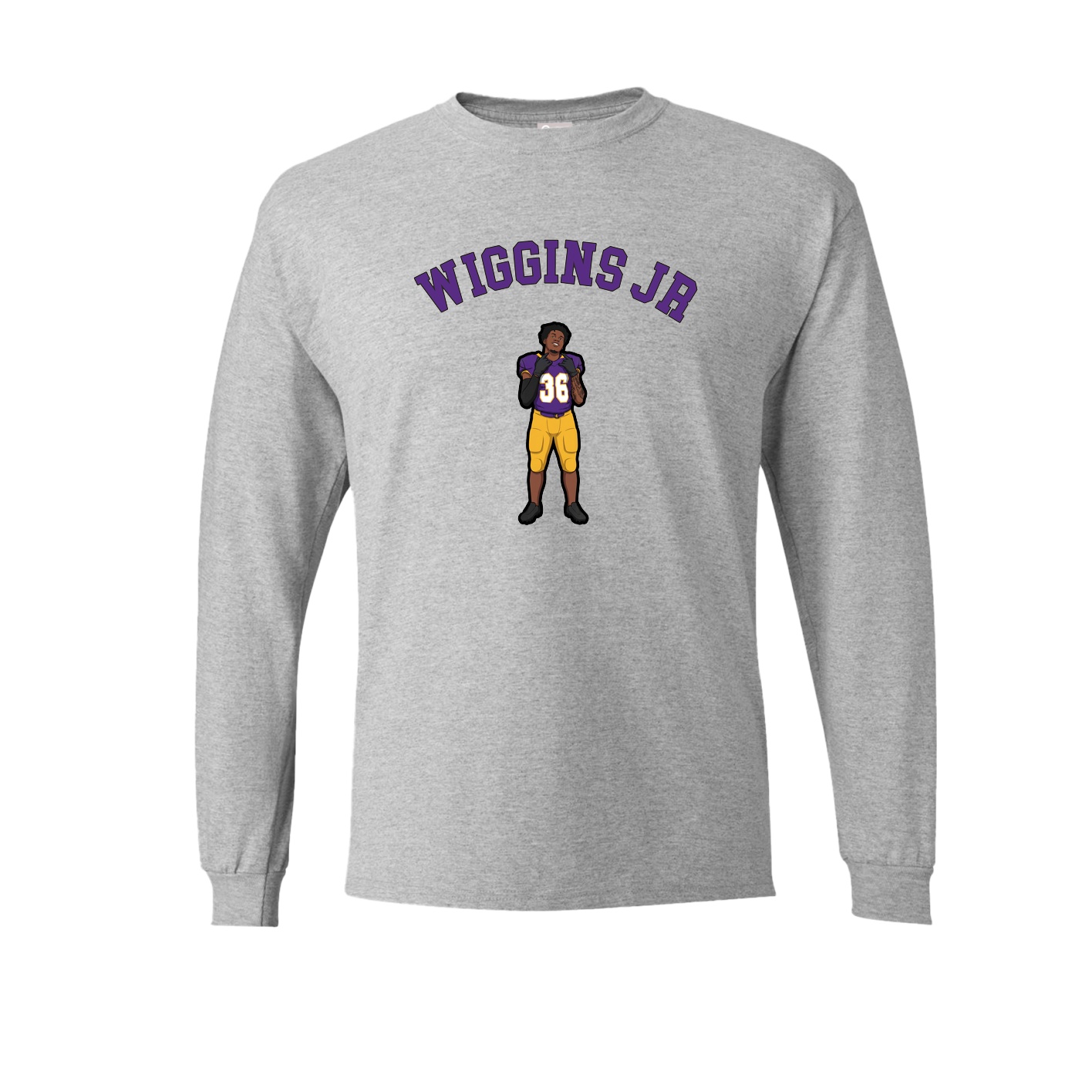 Long Sleeve Tee — Shirsey Arch in Grey