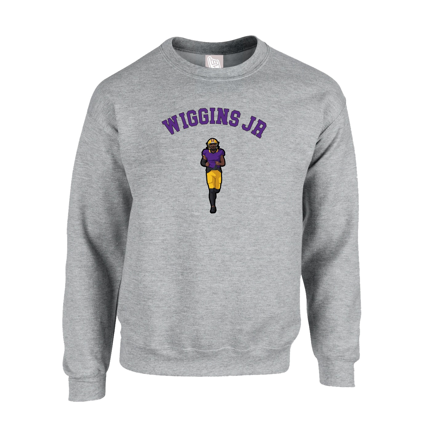Fleece Crew — Shirsey Arch in Grey