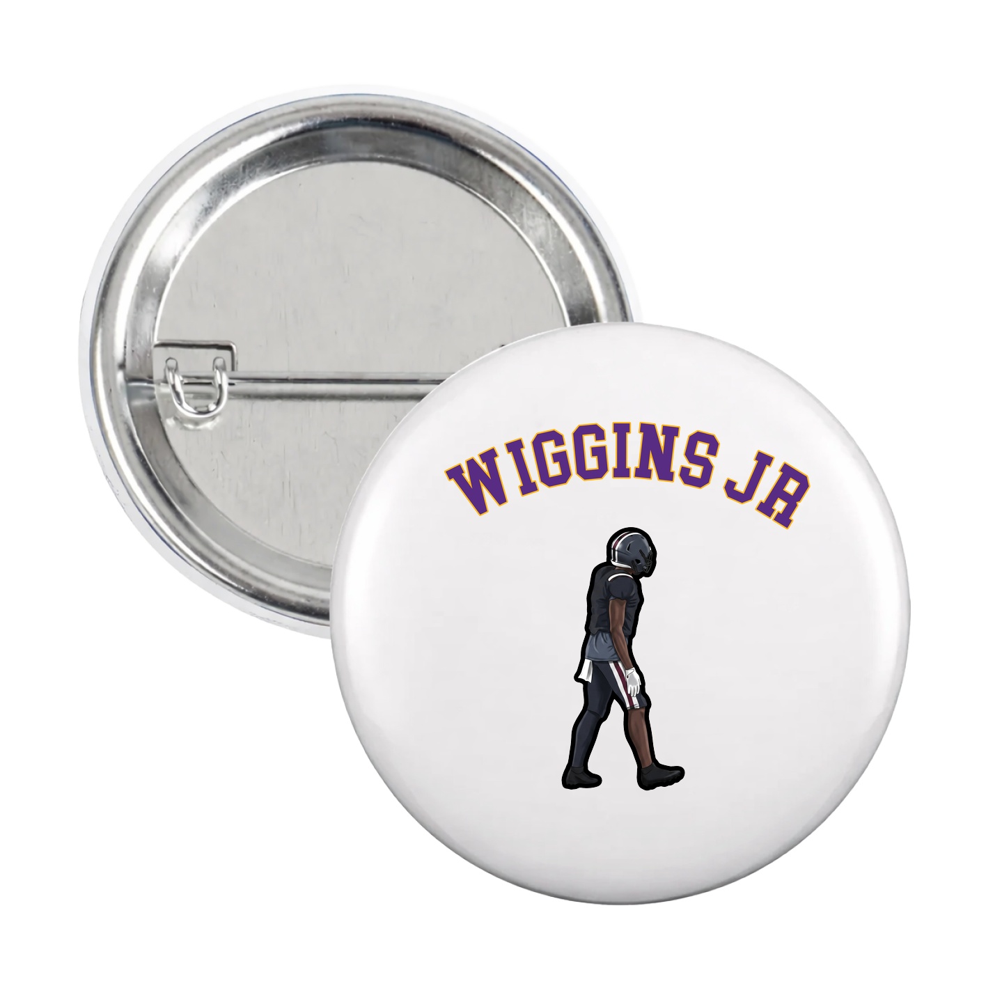 Game Day Button — Shirsey Arch in White