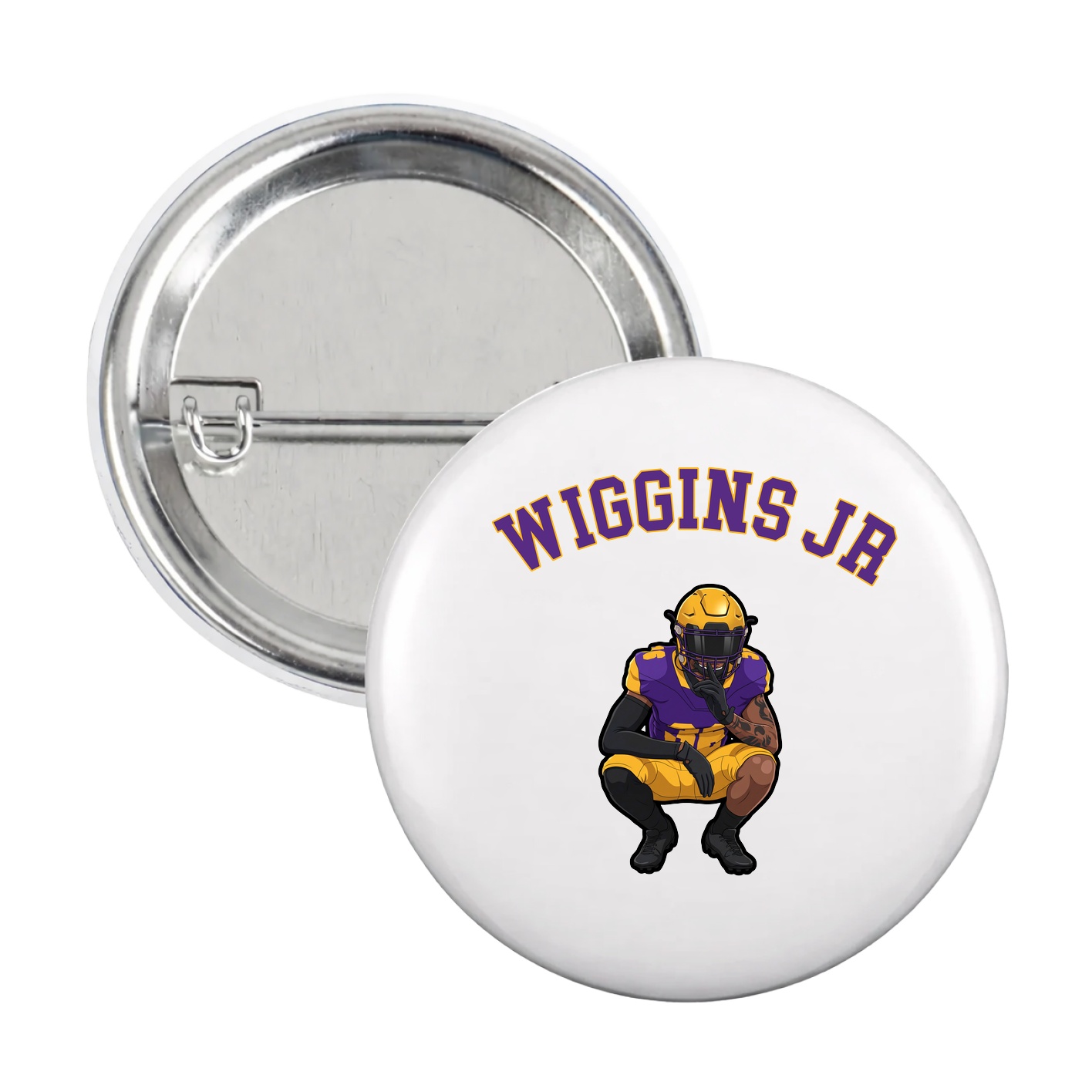 Game Day Button — Shirsey Arch in White